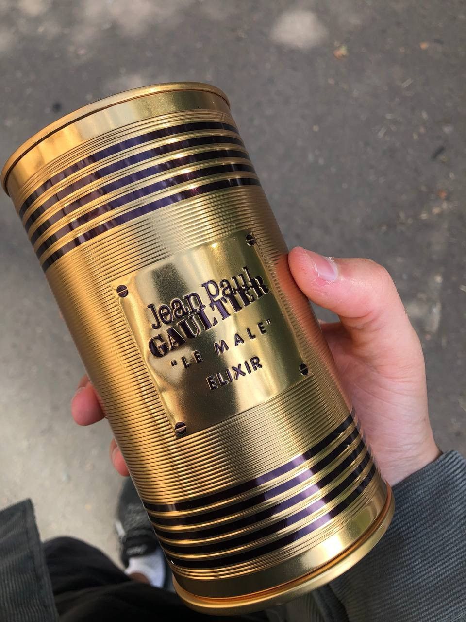 Jean Paul Gaultier VERY RARE JEAN PAUL GAULTIER LE MALE PAUFUM BAG GOLD DELUX Size ONE SIZE - 2 Thumbnail