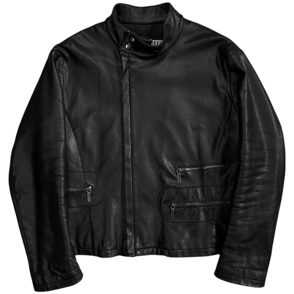 Men's Dirk Bikkembergs Leather Jackets | Grailed