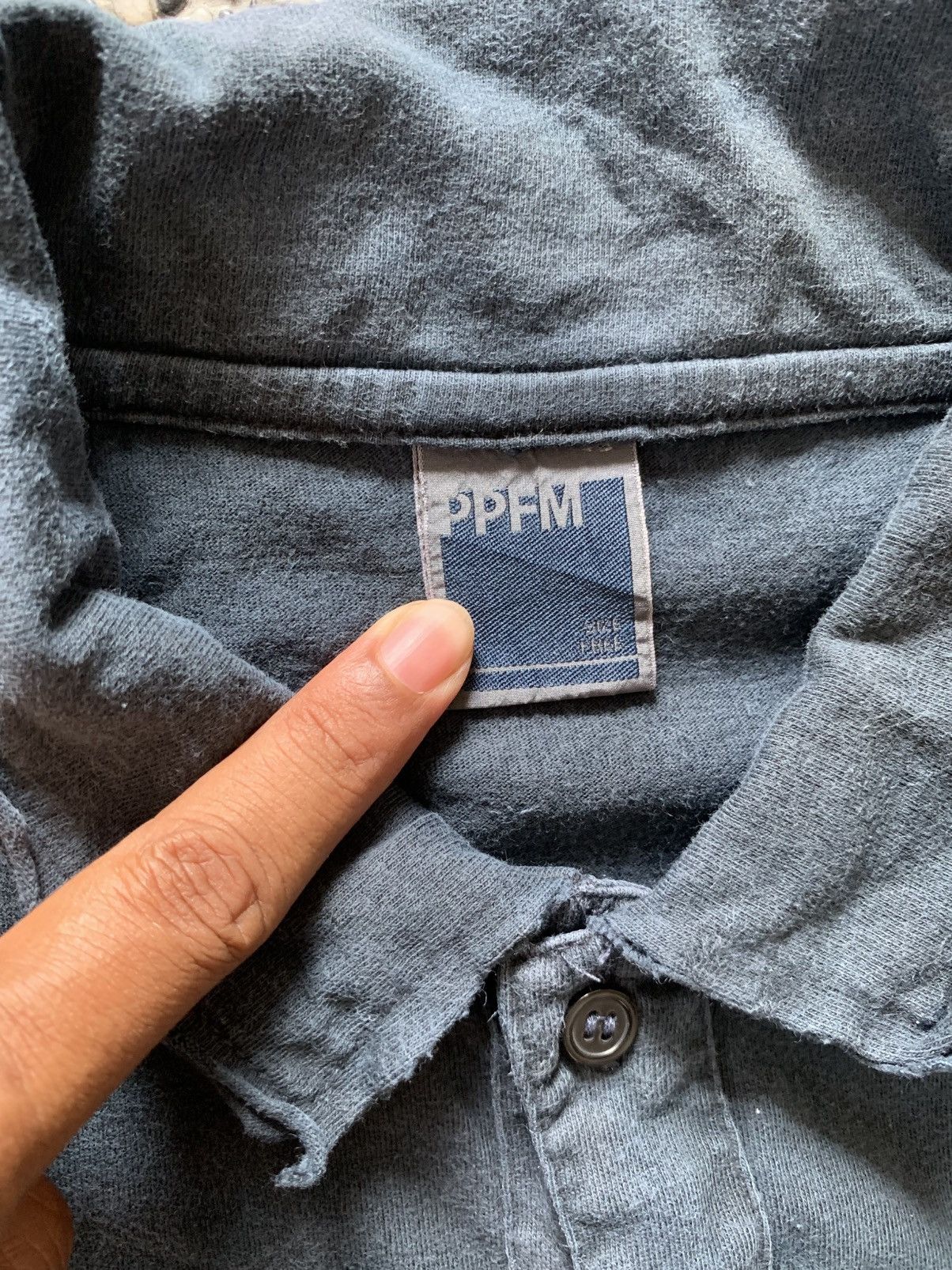 PPFM PPFM Japanese Brand Polo Shirt Size US L / EU 52-54 / 3 - 7 Thumbnail
