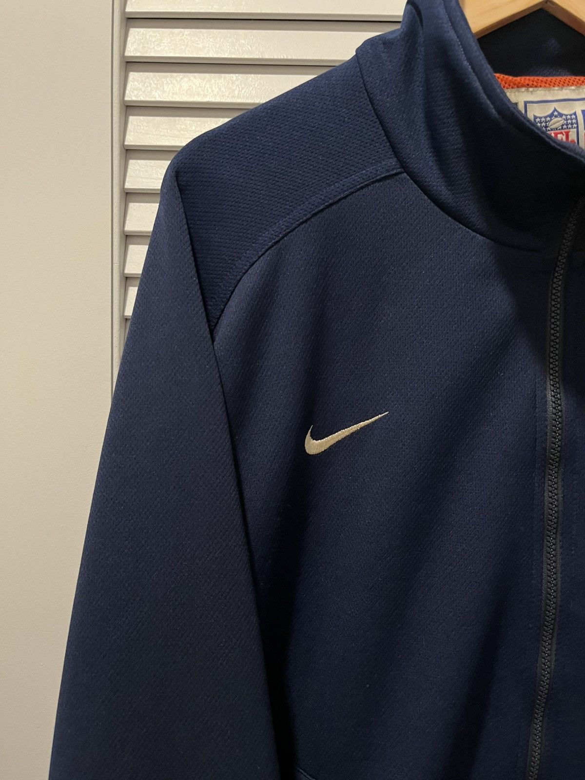 Nike Vintage 90s Nike Denver Broncos Jacket Navy Orange Size US XL / EU 56 / 4 - 8 Thumbnail