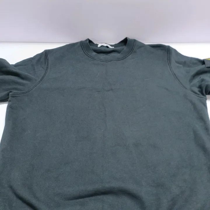 Stone Island Stone Island Black Logo Sweatshirt for Men and Women -2506 Size US L / EU 52-54 / 3 - 5 Thumbnail