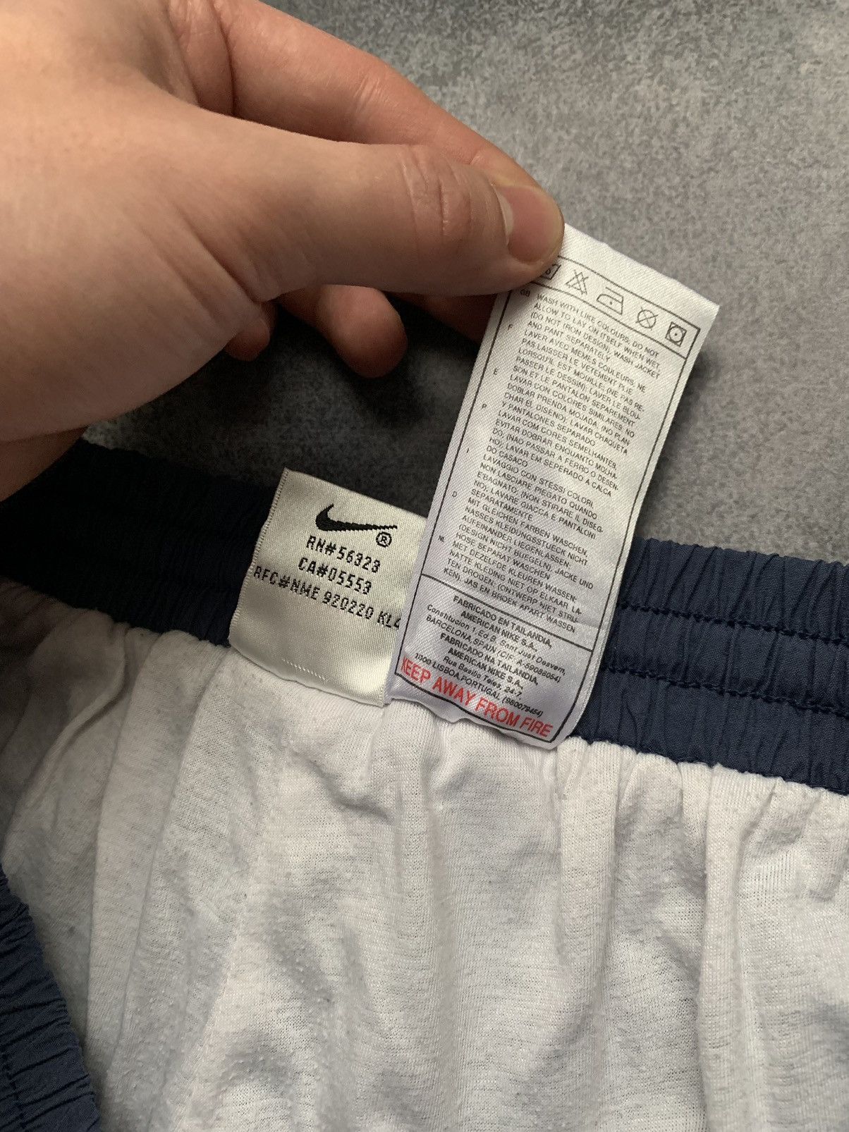 Nike × Vintage Nike vintage track pants dril Size US 32 / EU 48 - 9 Thumbnail