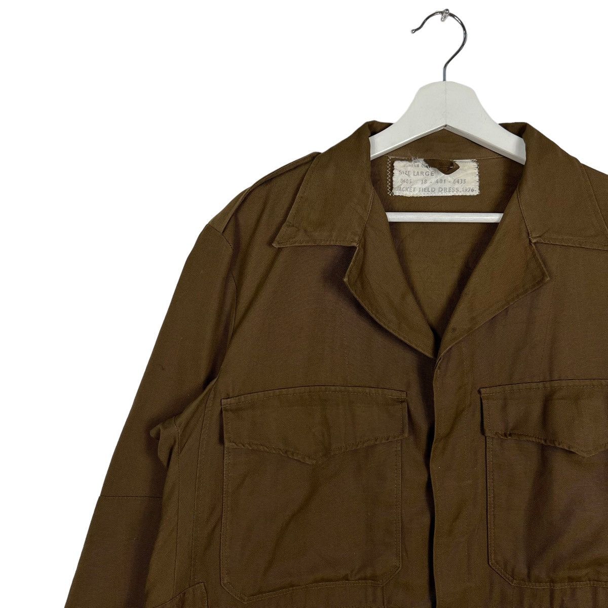Vintage 🔥 VINTAGE 1976 DURBAN MANFRS FIELD MILITARY JACKET Size US L / EU 52-54 / 3 - 4 Thumbnail