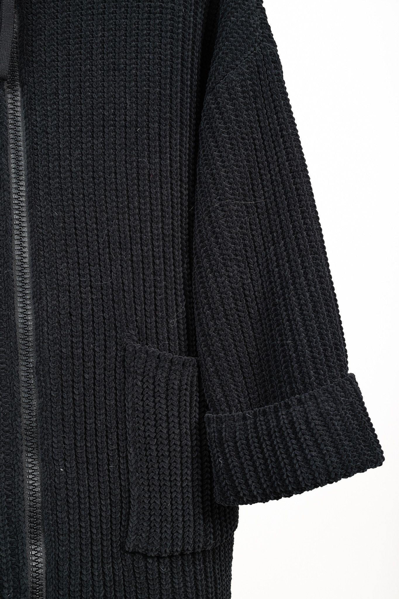 Annette Gortz Annette Gortz Fall 2022 Lilit Chenille Chunky Zip Cardigan Size M / US 6-8 / IT 42-44 - 6 Thumbnail