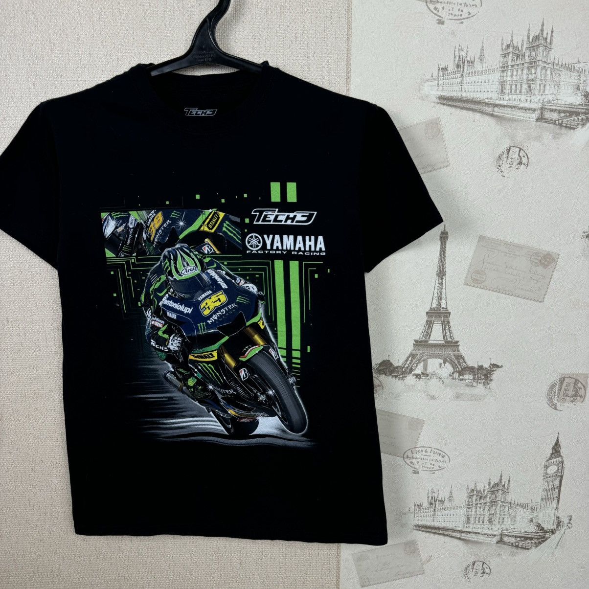 Yamaha Yamaha Tech3 T shirt Monster Energy Racing Moto M Black Men Size US M / EU 48-50 / 2 - 6 Thumbnail