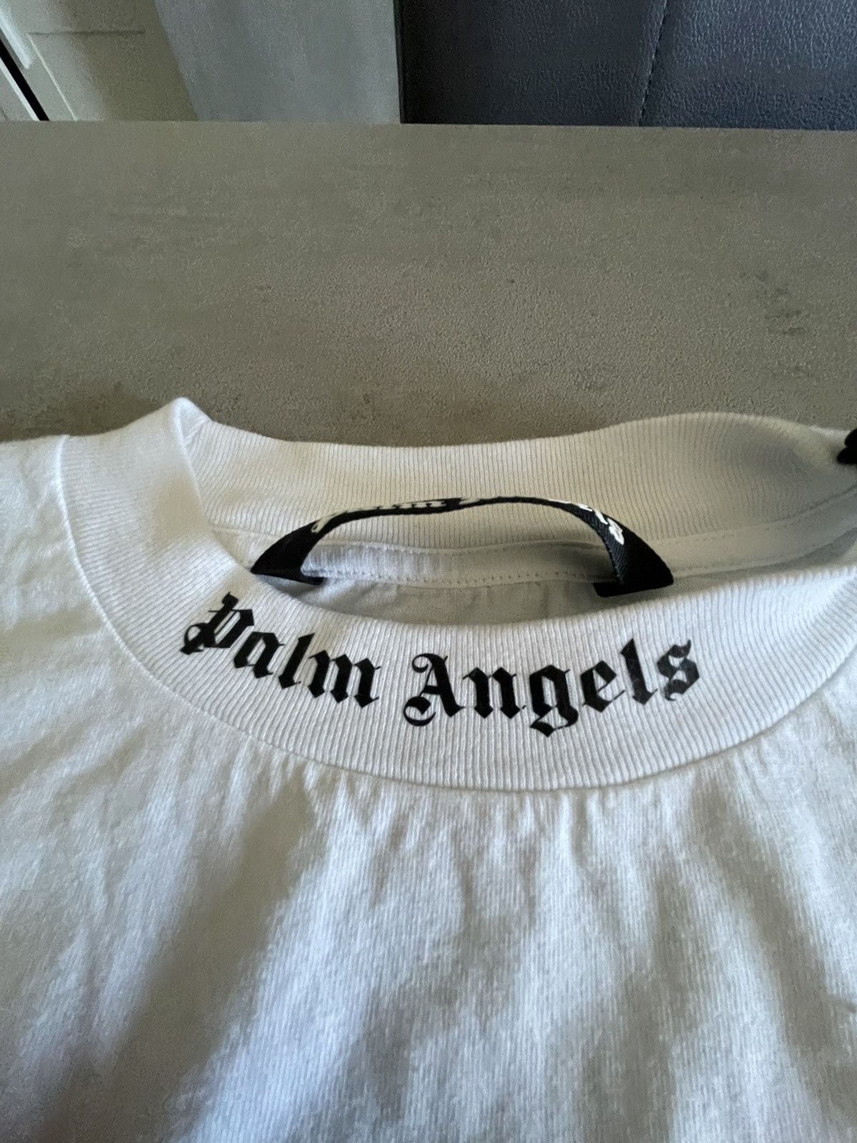 Palm Angels palm angels classic logo over tee White black S Size US S / EU 44-46 / 1 - 17 Thumbnail
