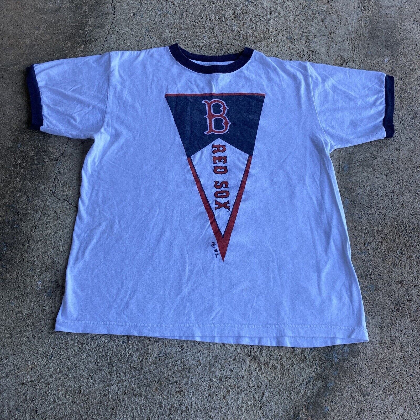 Majestic Vintage Y2K Boston Red Sox 2007 Majestic White Shirt Ringe Size US L / EU 52-54 / 3 - 2 Thumbnail