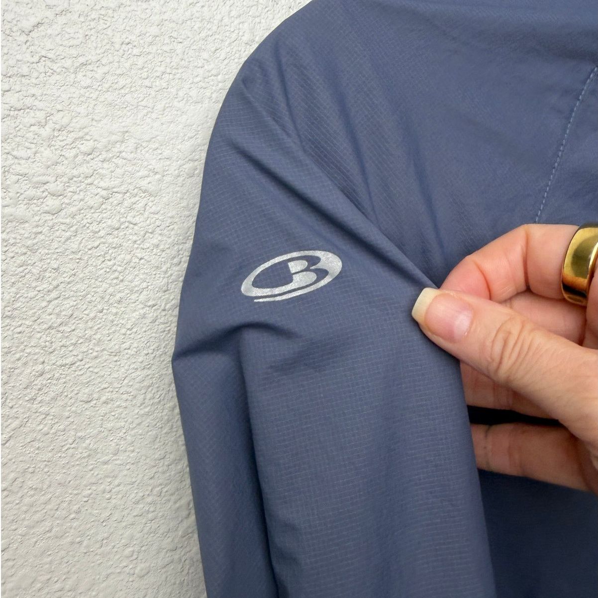 Icebreaker Icebreaker GT Cool-Lite Gray Merino Windbreaker Jacket Women Size XS / US 0-2 / IT 36-38 - 7 Thumbnail