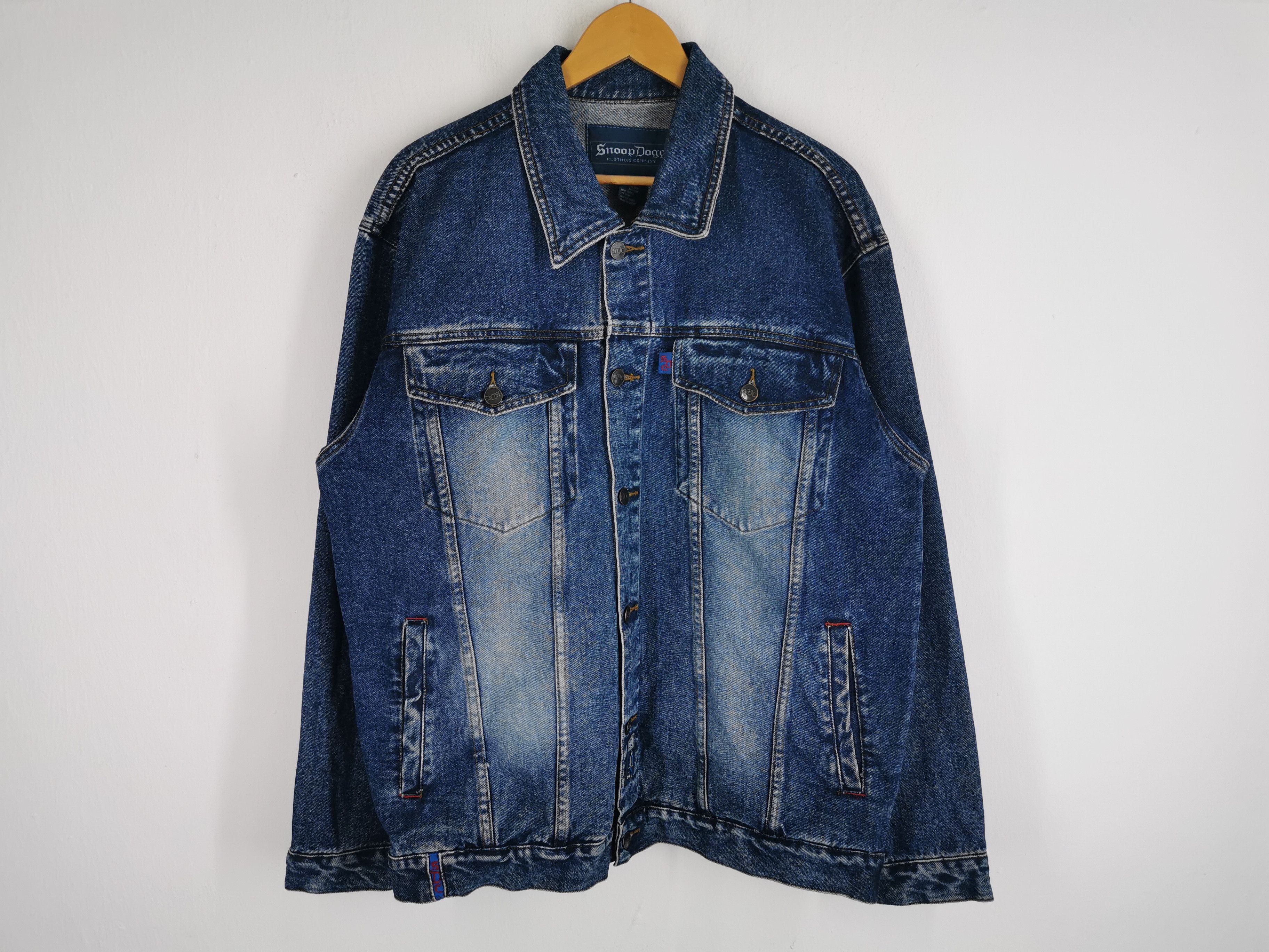 Snoop Dogg Vintage 90s Snoop Dogg Denim Jeans Jacket Size L Size US L / EU 52-54 / 3 - 2 Thumbnail