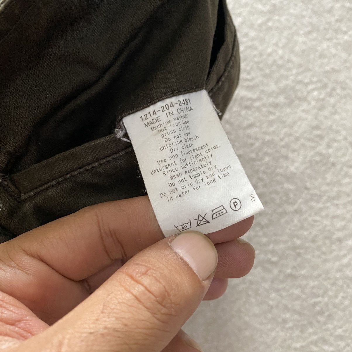 Japanese Brand × United Arrows United Arrow Blue Label Cargo Utility Military Pants w29 Size US 29 - 8 Thumbnail