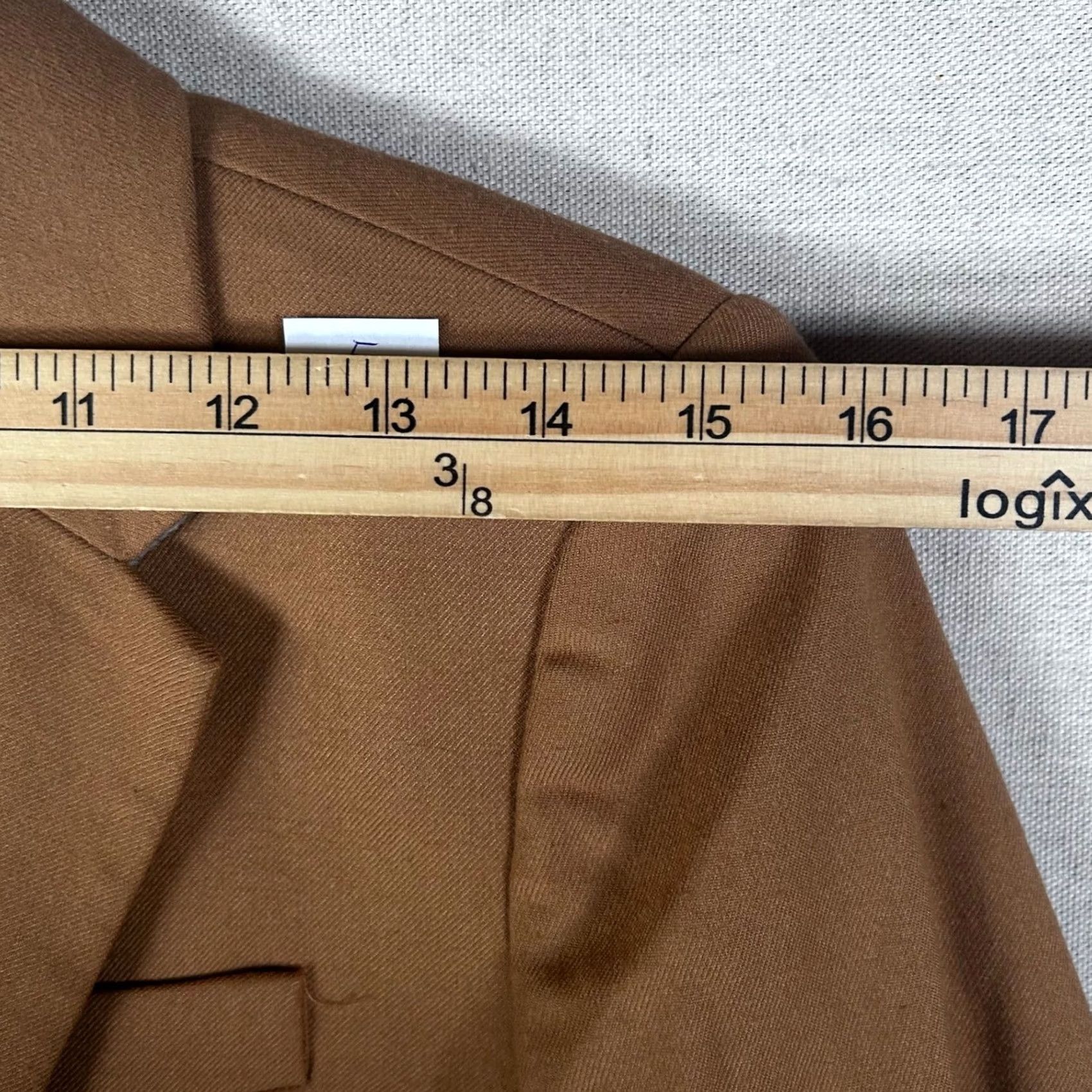 J.Crew VINTAGE J.Crew Schoolboy Blazer Brown Wool Blend Gold Crest Button Jacket Size 2 92480 Size XS / US 0-2 / IT 36-38 - 7 Thumbnail