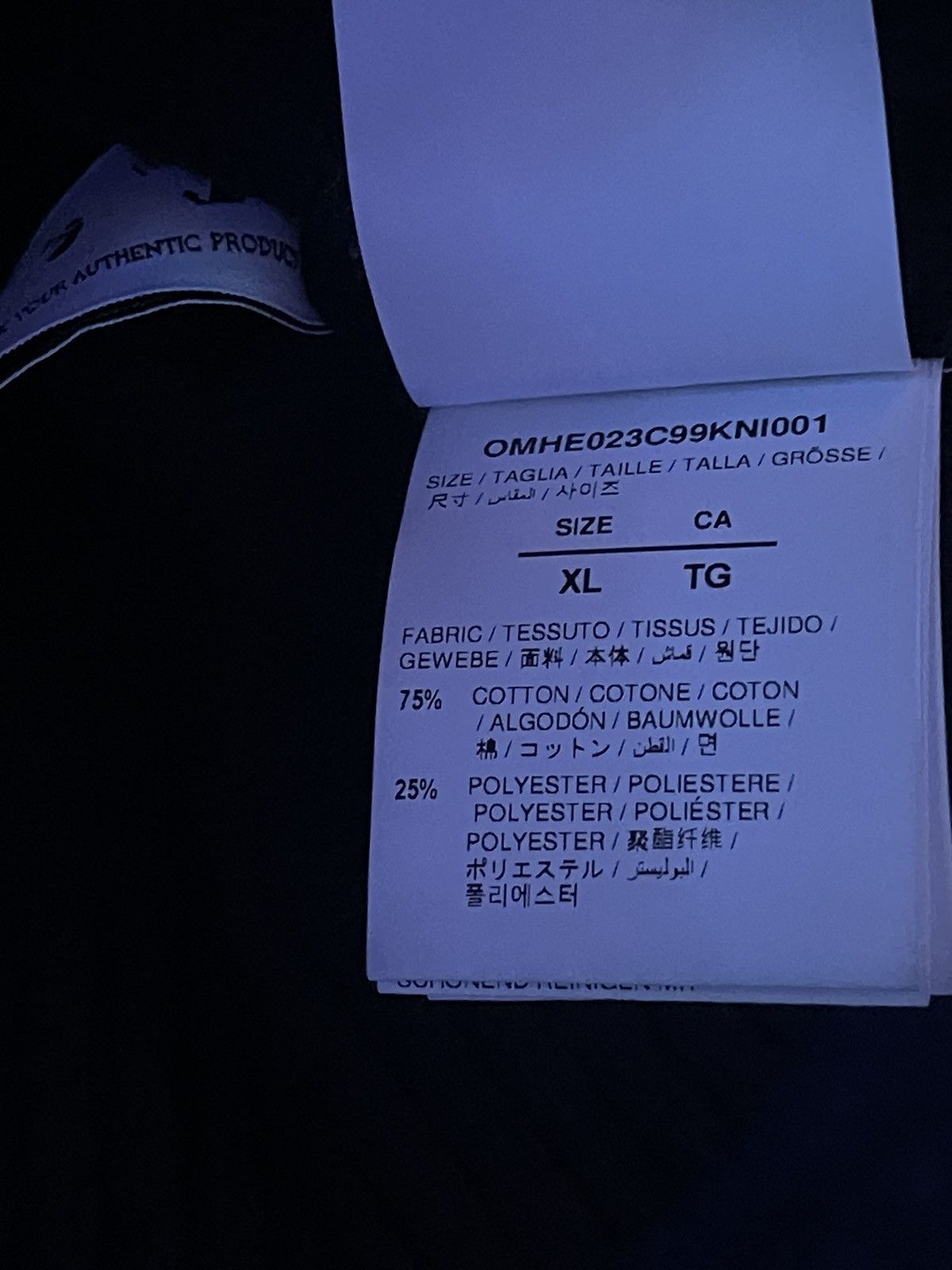 Off-White OFF-WHITE Diag Knit Crewneck Size US XL / EU 56 / 4 - 5 Thumbnail