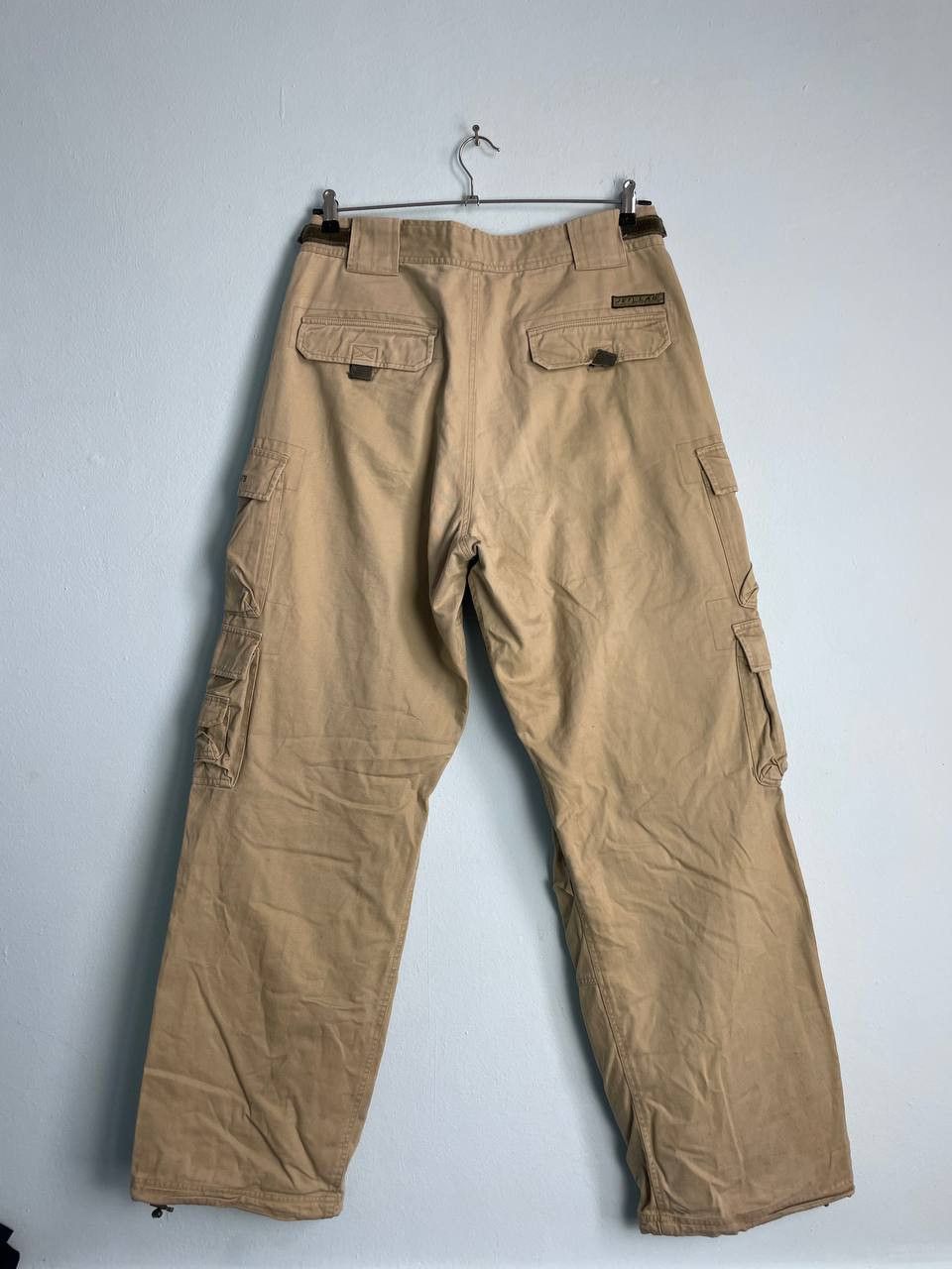 Vintage Vintage Baggy Oversized “JET LAG”Multi-Pocket Cargo Pants Size US 34 / EU 50 - 3 Thumbnail