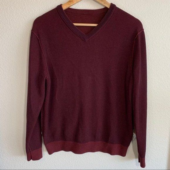 Tommy Bahama Tommy Bahama Las Palmas Reversible V-Neck Sweater Size Med Size US M / EU 48-50 / 2 - 10 Thumbnail