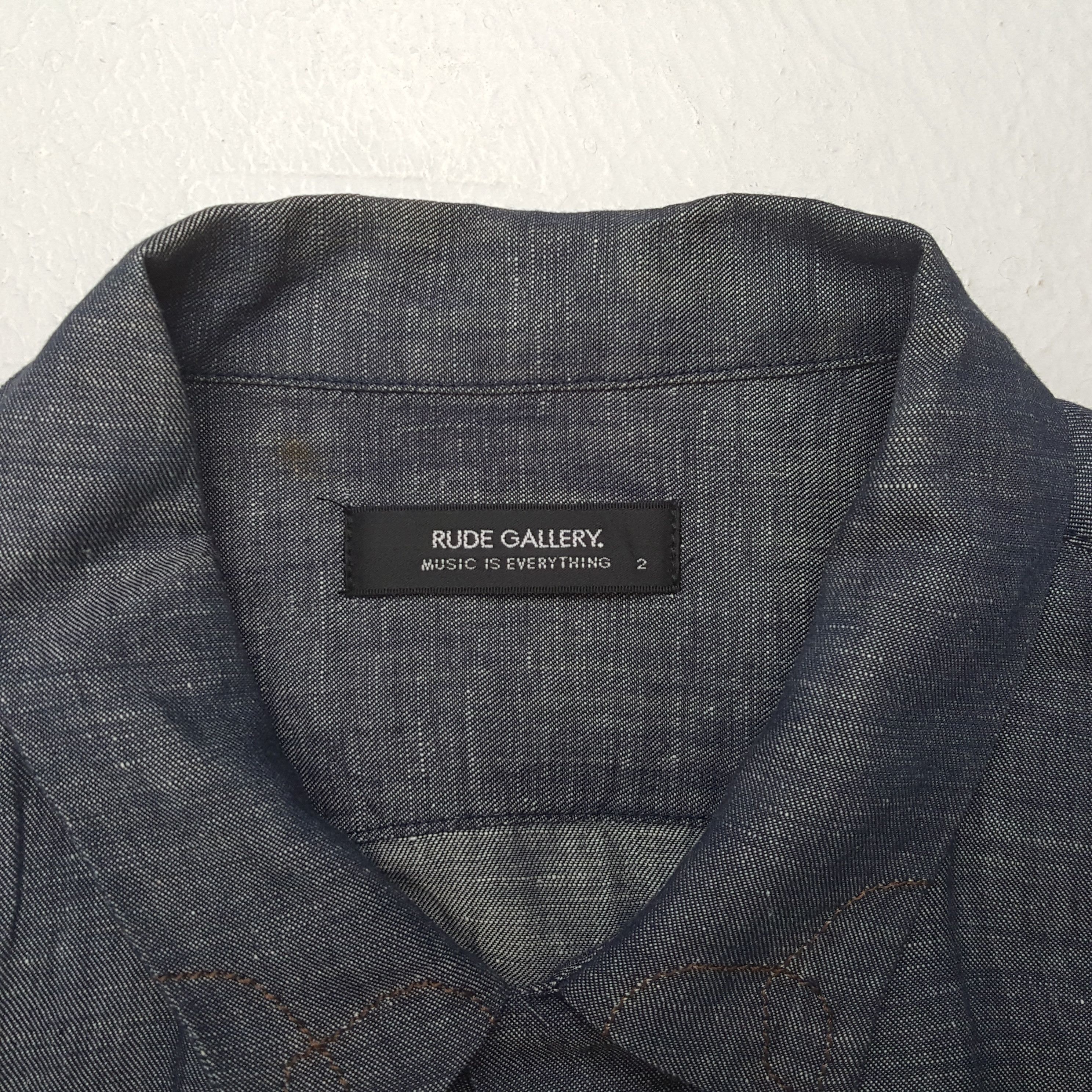 RUDE GALLERY RUDE GALLERY Japanese Brand Style Shirt 31 Size US S / EU 44-46 / 1 - 4 Thumbnail