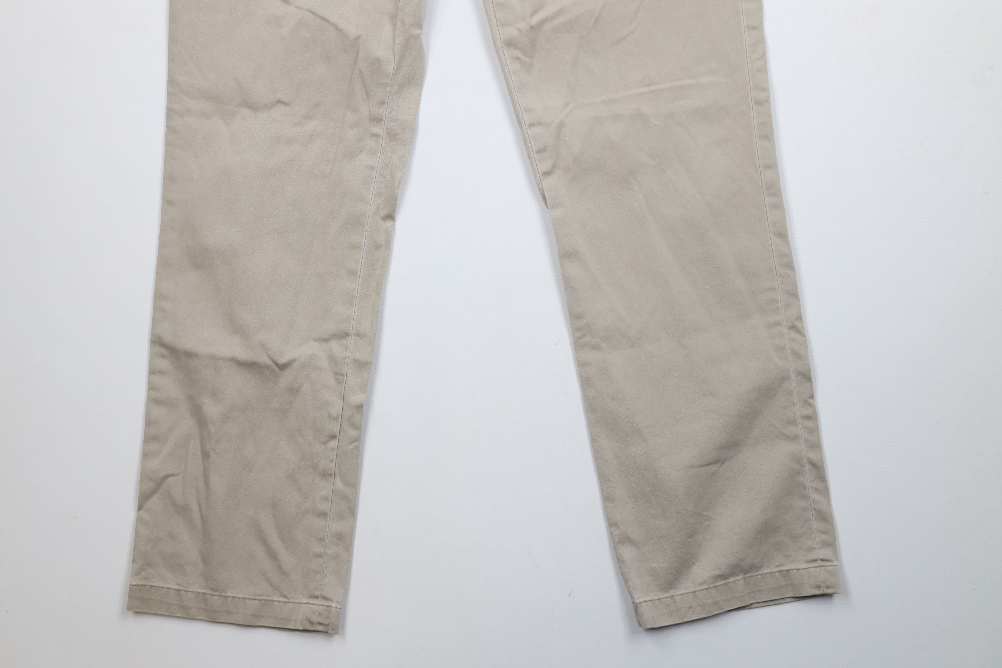 Ralph Lauren × Vintage Vintage Ralph Lauren Classic Fit Wide Leg Chino Pants Beige Size US 38 / EU 54 - 4 Thumbnail