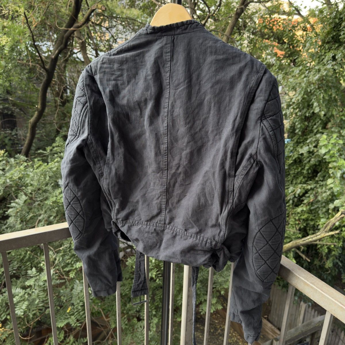 Haider Ackermann Haider Ackermann SS17 Structural Biker Moto Jacket Size US S / EU 44-46 / 1 - 9 Thumbnail