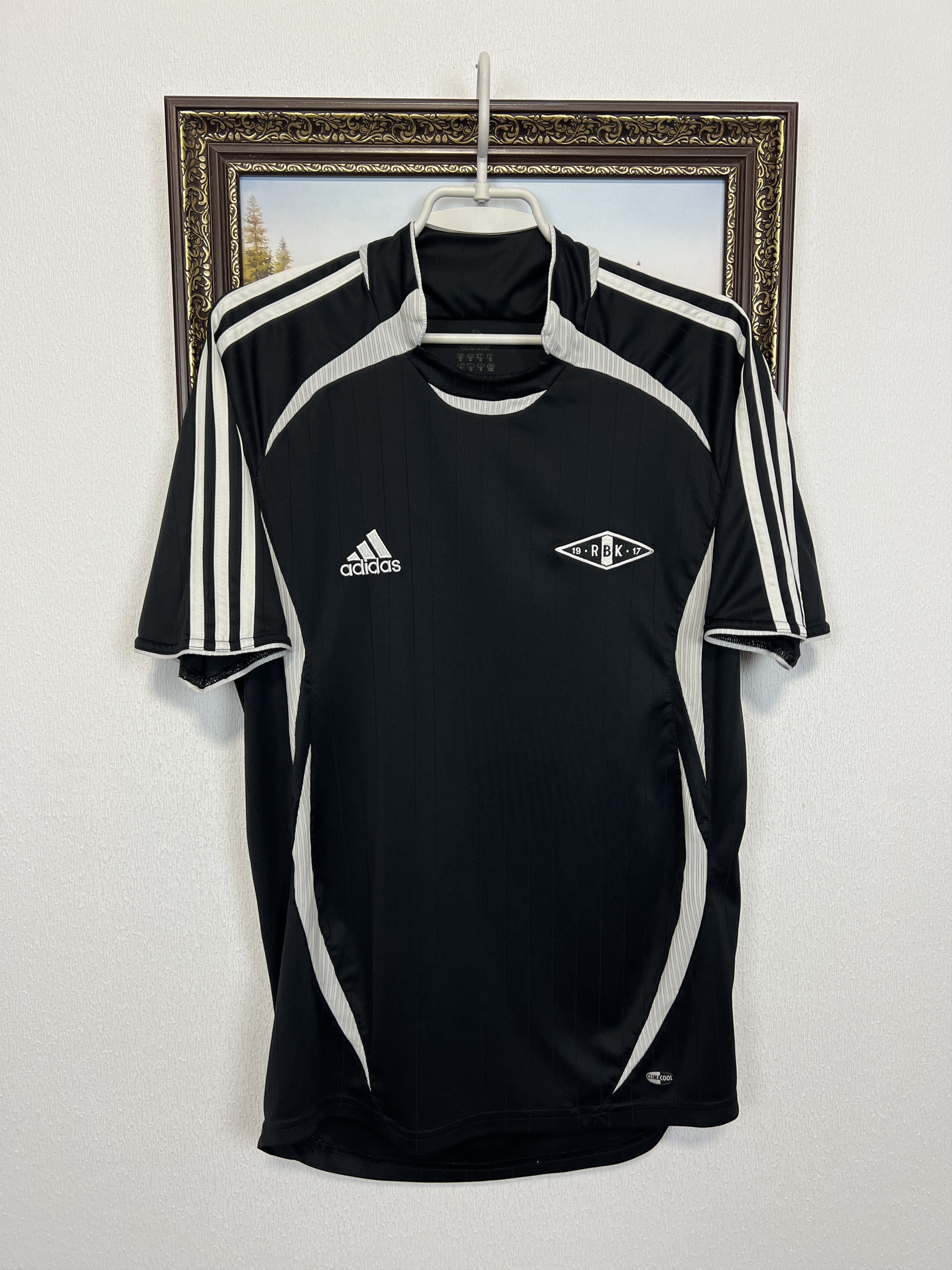 Adidas Rosenborg Away football shirt 2007 Soccer Jersey Trikot Size US M / EU 48-50 / 2 - 1 Thumbnail