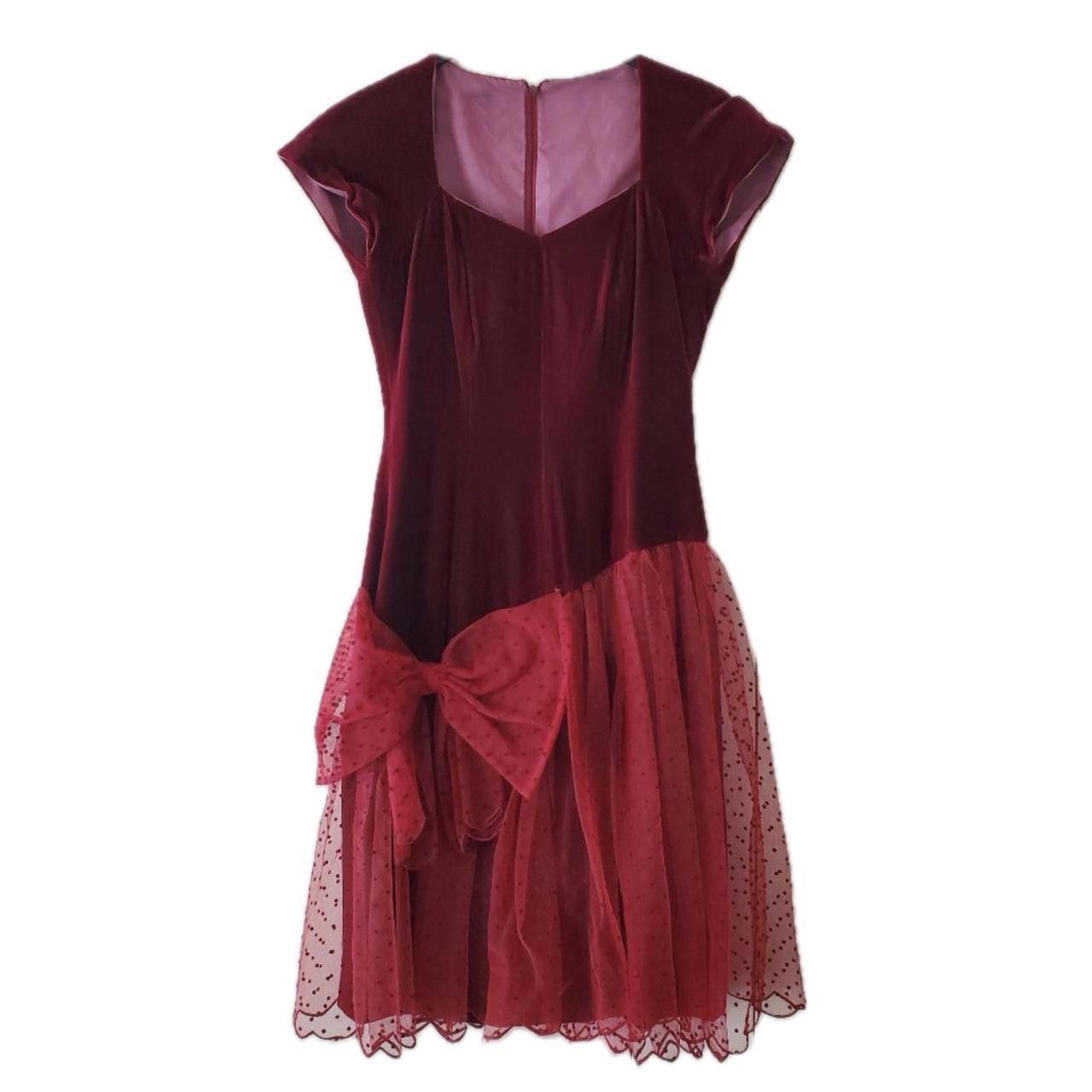 open lace back dress Dior Tulle Midi Dress