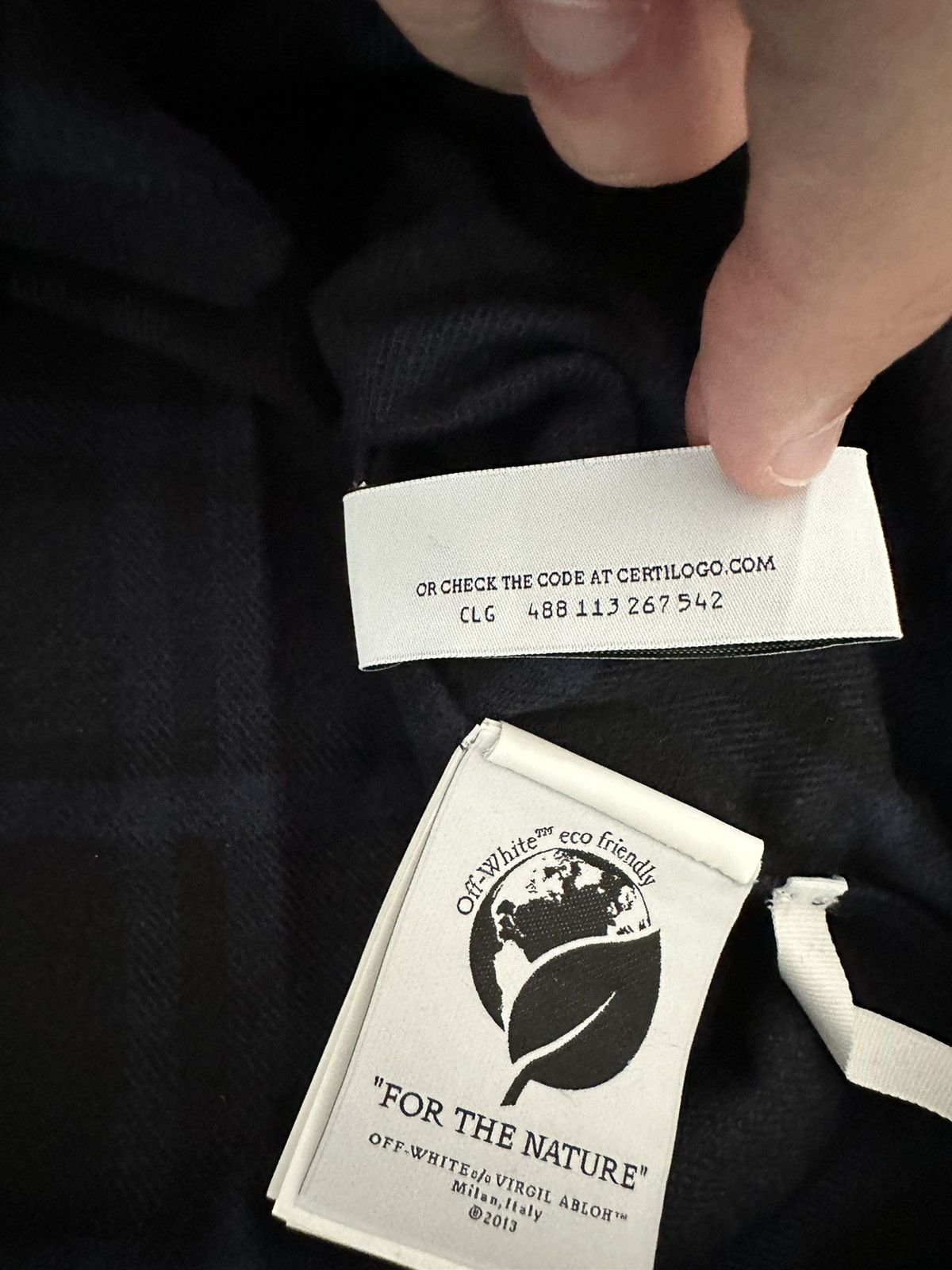 Off-White Off-White Shirt Size US XS / EU 42 / 0 - 9 Thumbnail