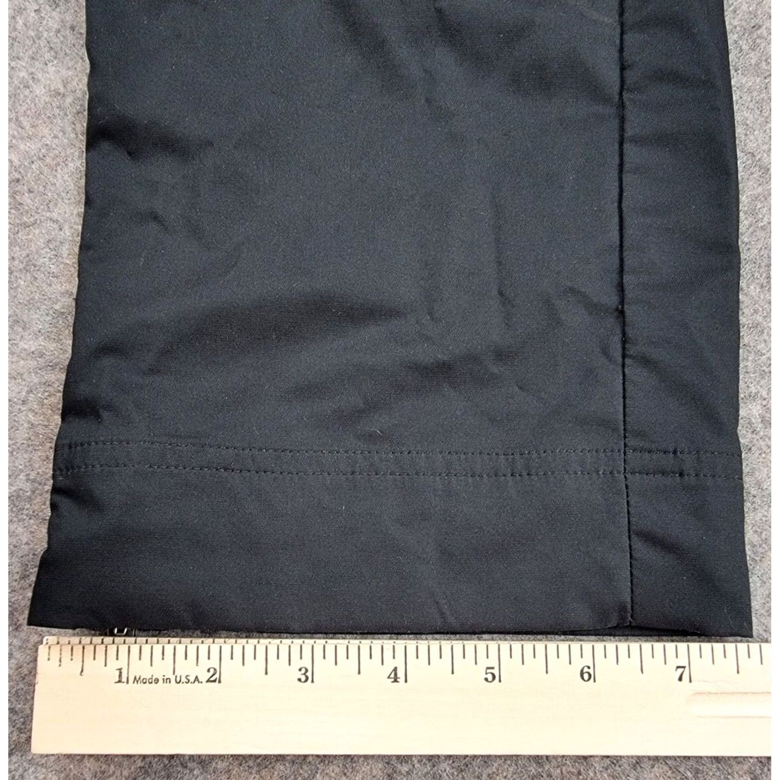 Vintage LL Bean Pants Womens Small Black Softshell Belted Outdoor Hiking Camping Active Size 28" / US 6 / IT 42 - 4 Thumbnail