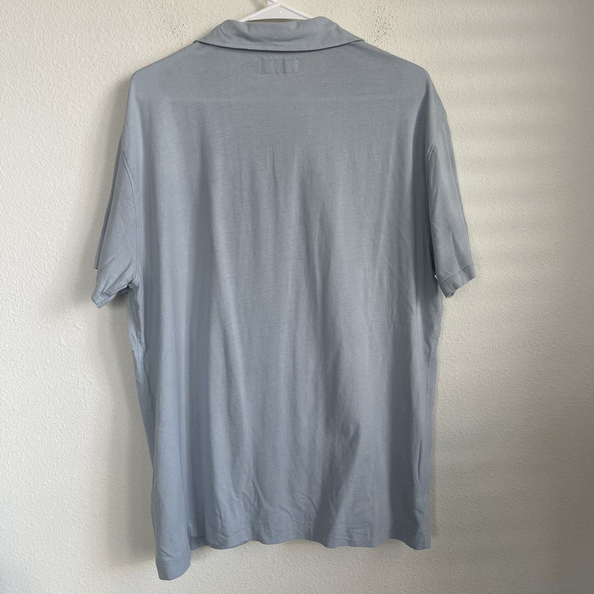 Buck Mason Buck Mason Washed Blue Short Sleeve Polo Shirt Size US L / EU 52-54 / 3 - 5 Thumbnail