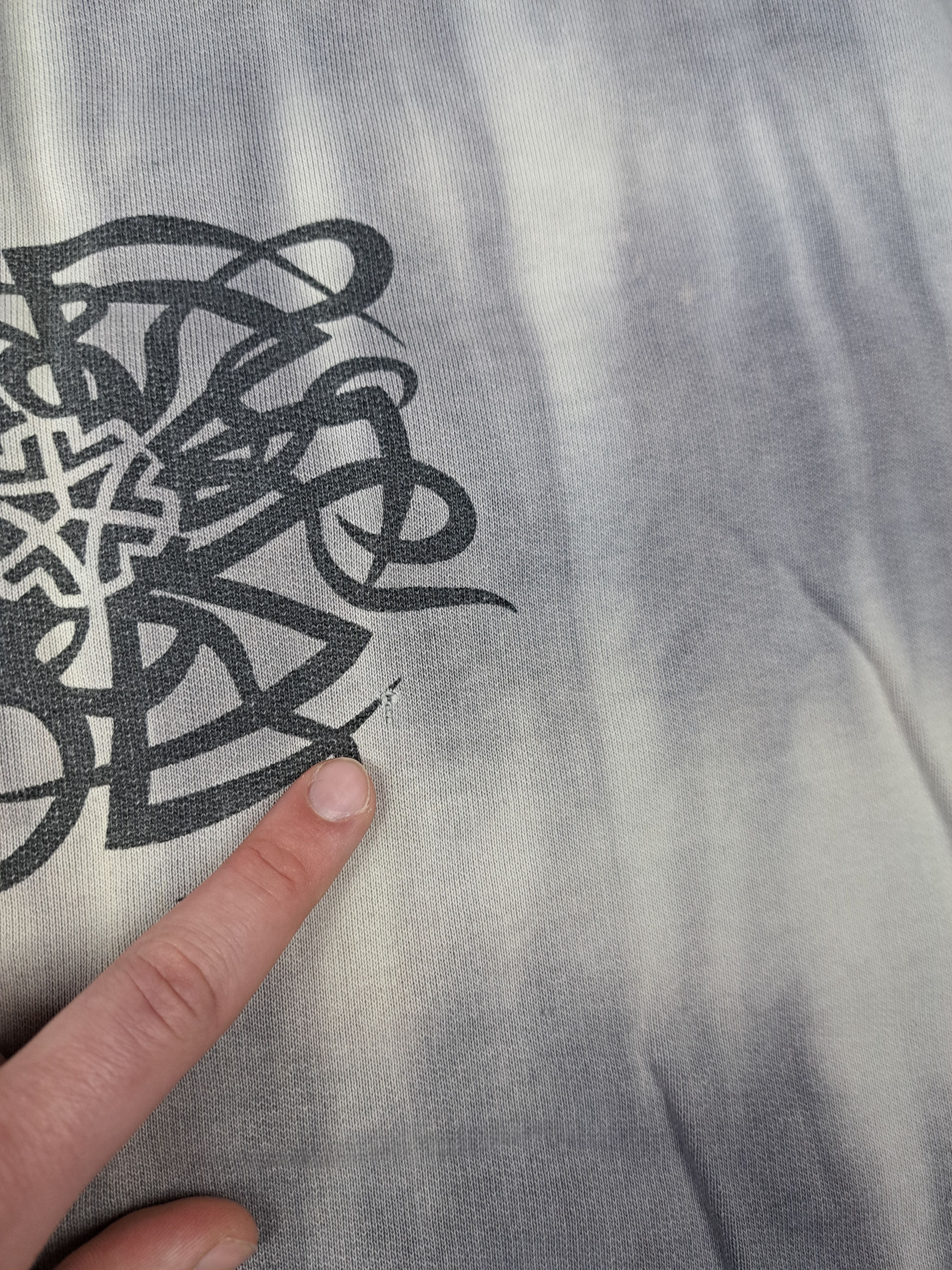 Vintage VTG 90s Gabber Techno Sweatshirt Like Thunderdome Aphex Twin Size US XL / EU 56 / 4 - 9 Thumbnail