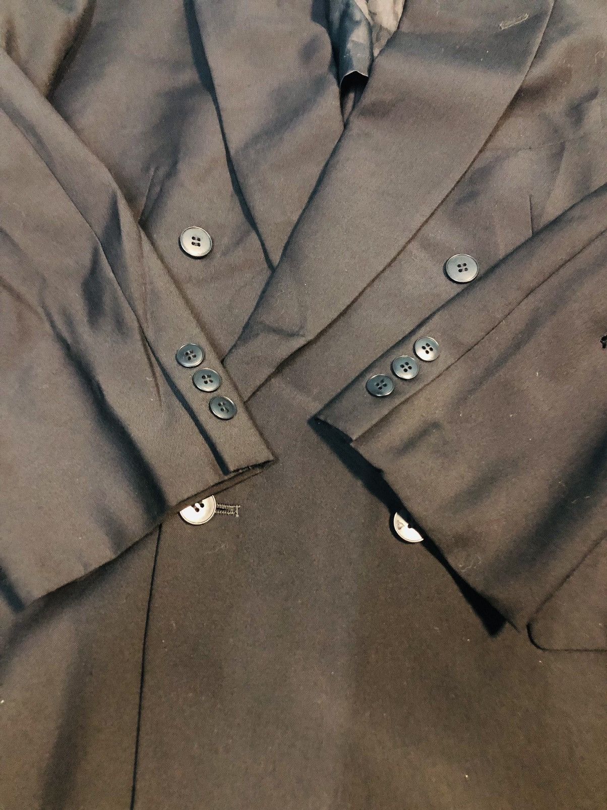 Japanese Brand Progressive Double Brested Coat (24) Size US L / EU 52-54 / 3 - 4 Thumbnail