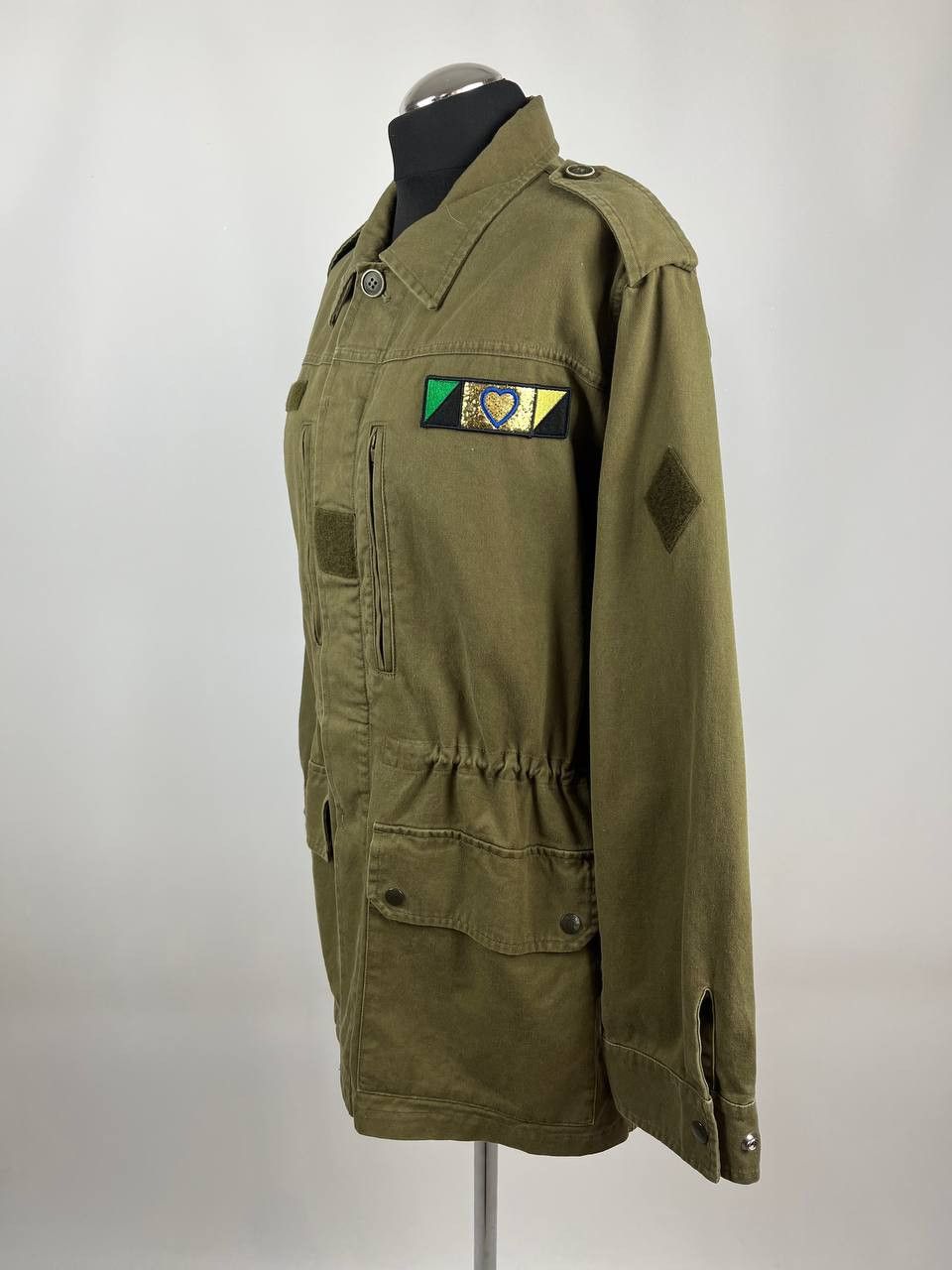 Saint Laurent Paris Saint Laurent Paris Love Patch Military F2 Field Jacket Size M / US 6-8 / IT 42-44 - 2 Thumbnail