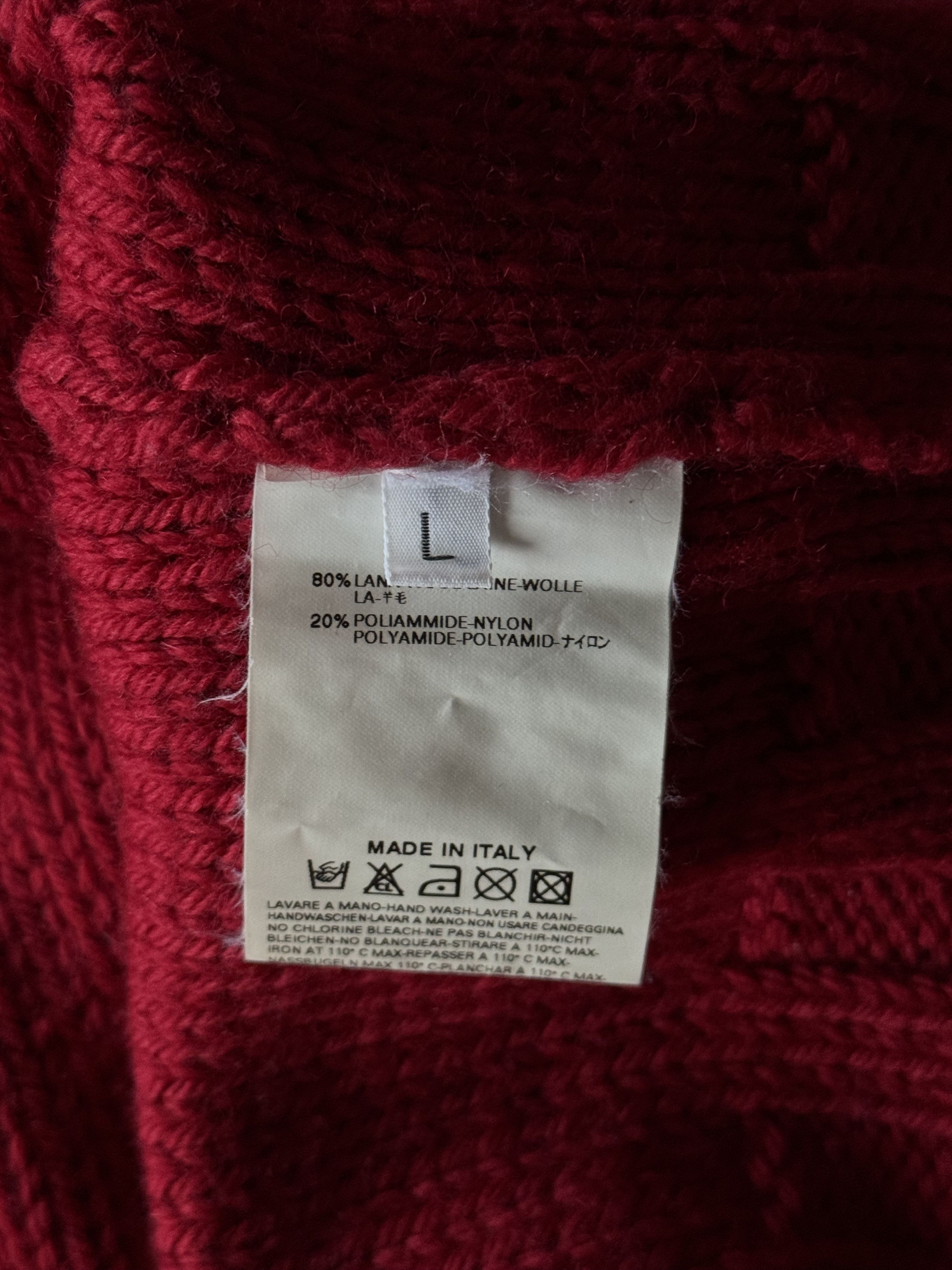 Dsquared2 FW04 Runway Animal Knit Sweater Size US L / EU 52-54 / 3 - 18 Thumbnail