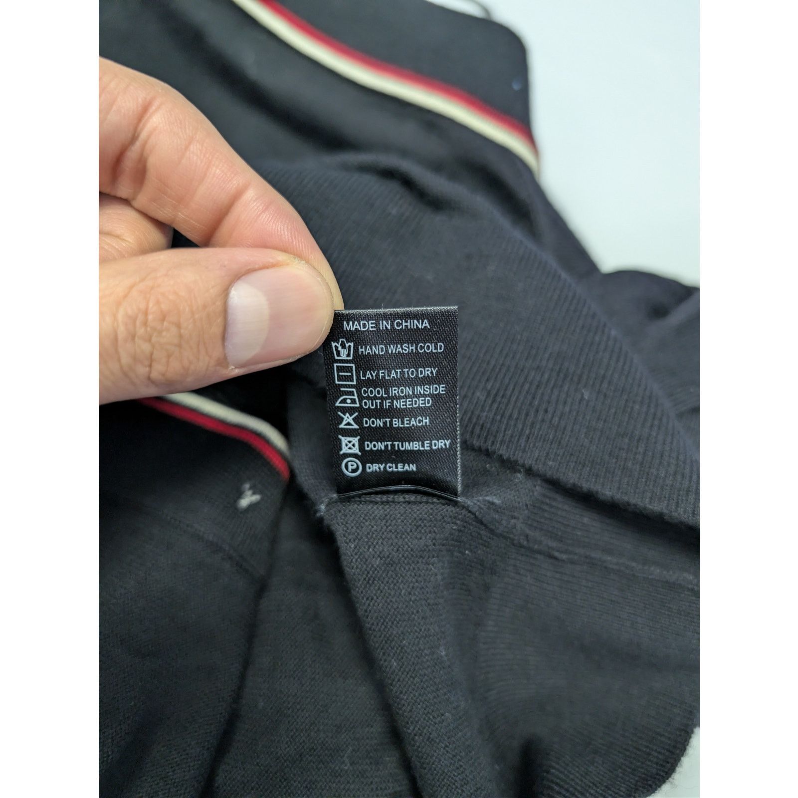 Todd Snyder o1rshd1 CC20 Long Sleeve Full Placket Tipped Polo Sweater Size US M / EU 48-50 / 2 - 19 Thumbnail