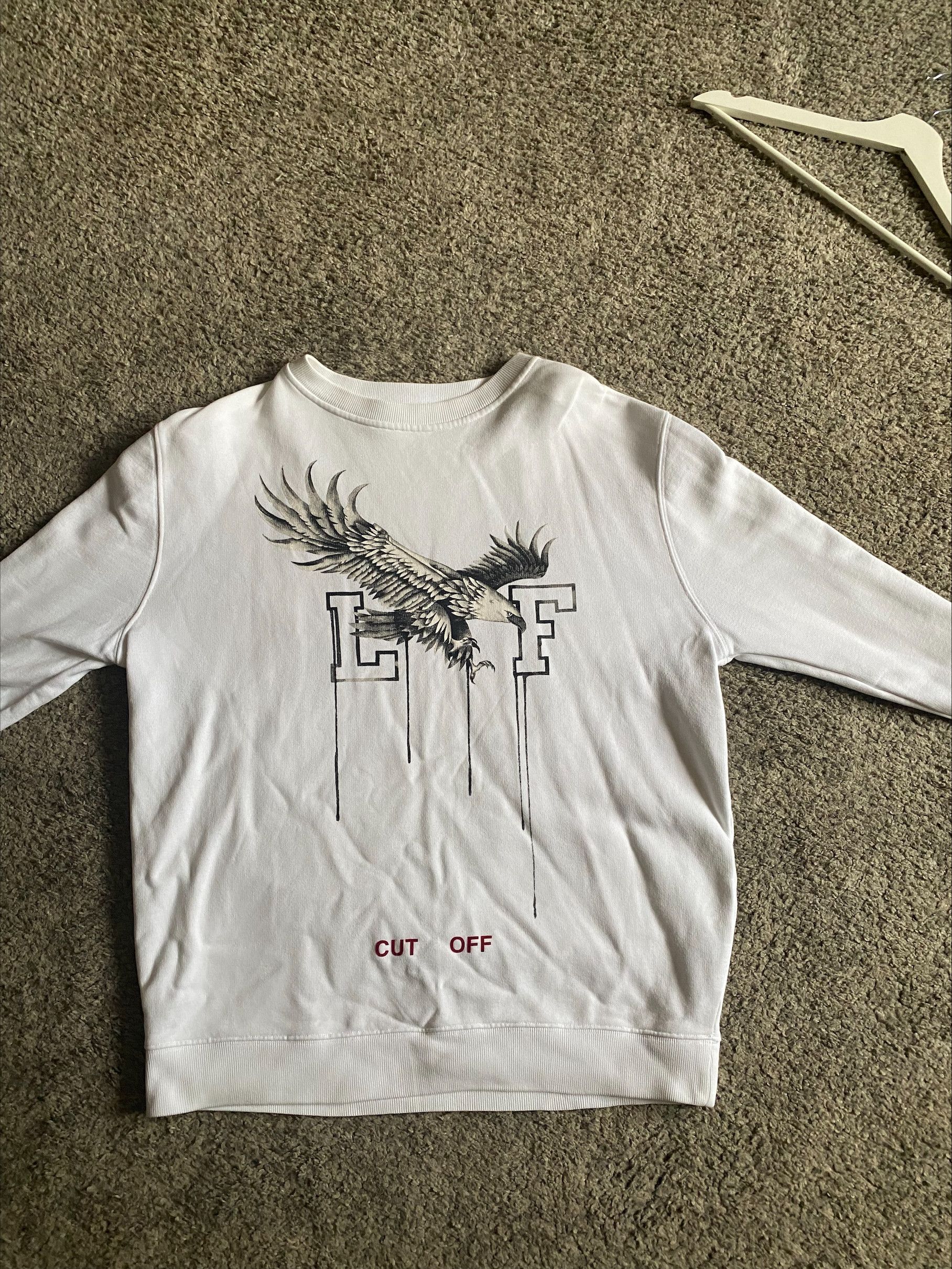 Off white eagle crewneck deals