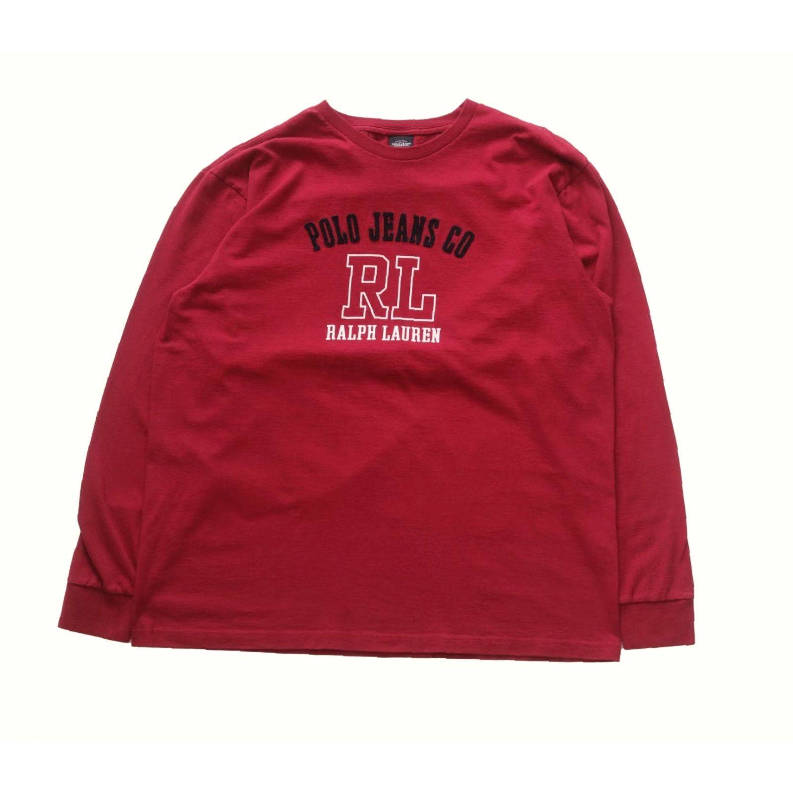 Ralph Lauren VINTAGE RALPH LAUREN POLO PATCH WORK GRAPHIC T SHIRT MEN SZ L RED 90s Y2K COTTON Size US L / EU 52-54 / 3 - 2 Thumbnail