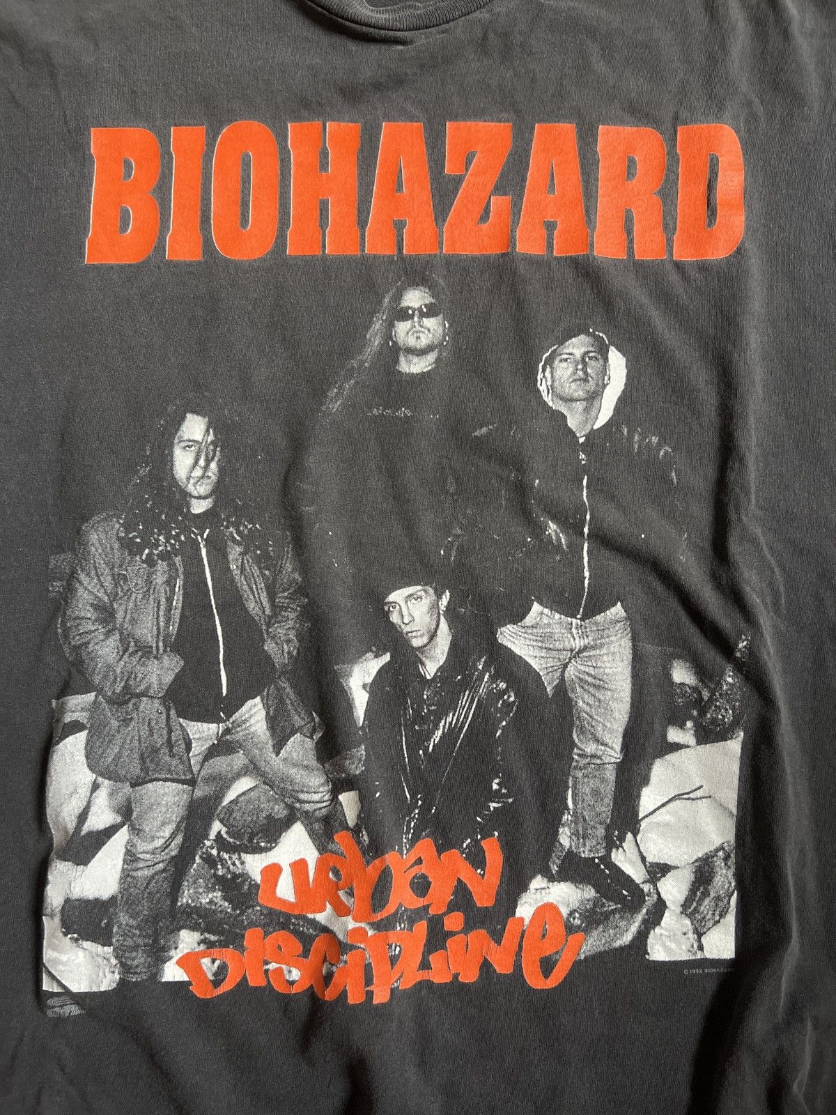 Vintage Biohazard Urban discipline 1993 Size US XL / EU 56 / 4 - 7 Thumbnail