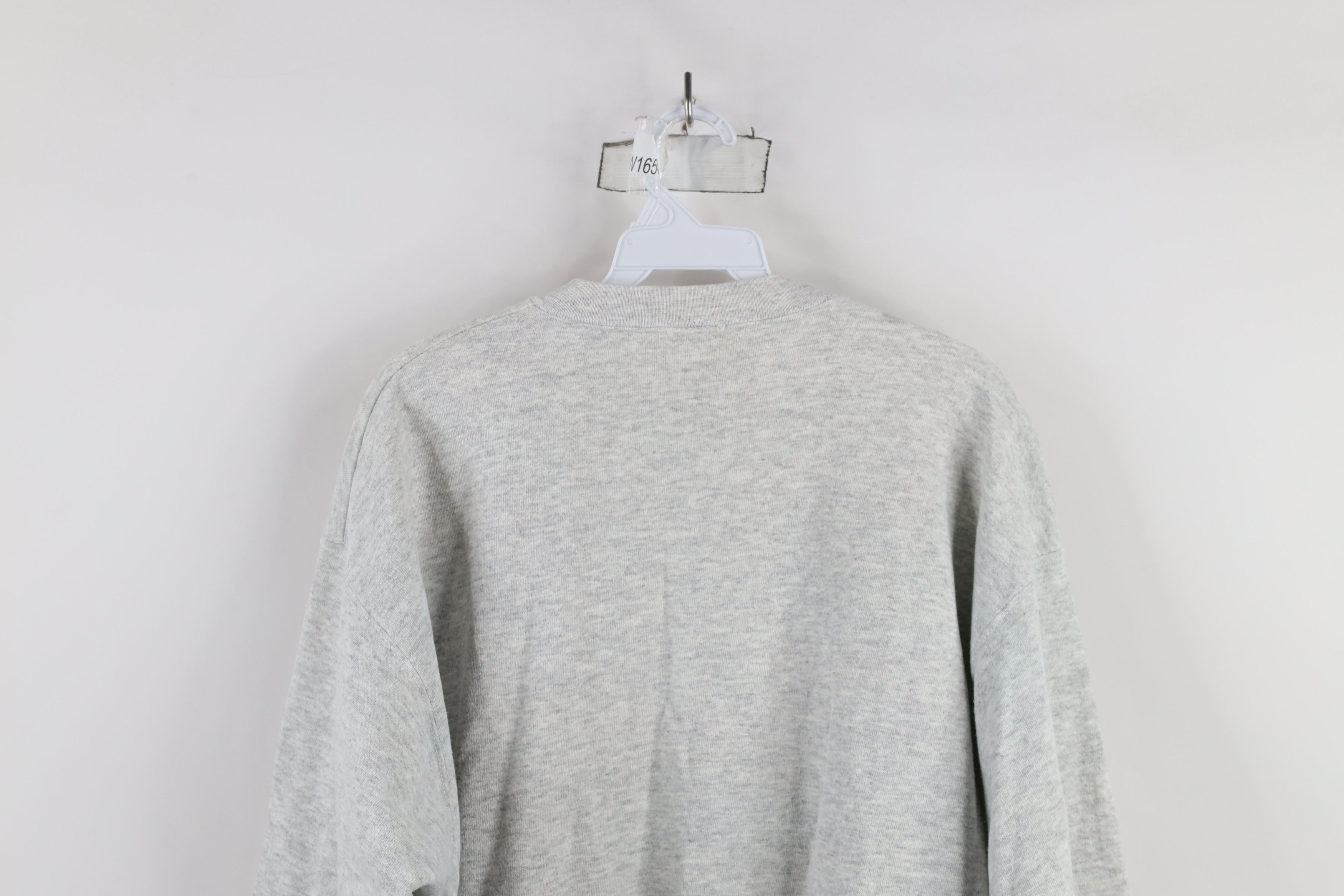Vintage Vintage 90s Desert Shield Military Sweatshirt Heather Gray Size US XL / EU 56 / 4 - 11 Thumbnail