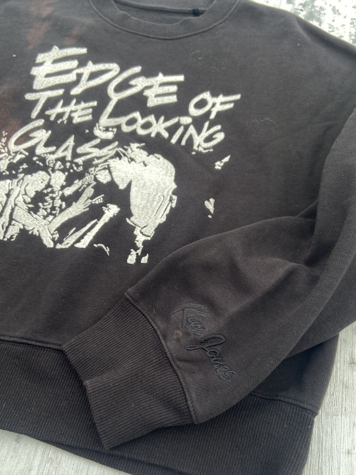 GU × Japanese Brand Kim Jones croptop Edge of The Looking Glass Size US M / EU 48-50 / 2 - 4 Thumbnail