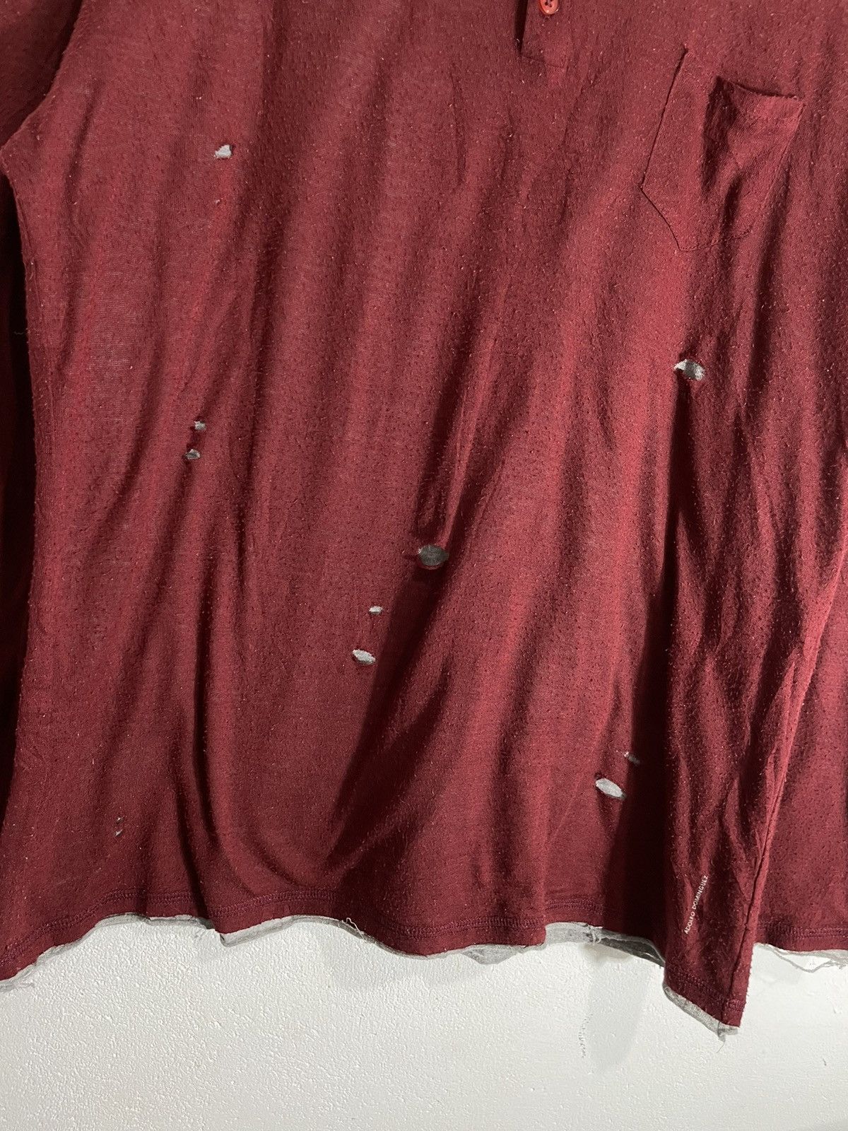If Six Was Nine Distressed double layer longsleeve gothic ifsix lgb style Size US M / EU 48-50 / 2 - 2 Thumbnail