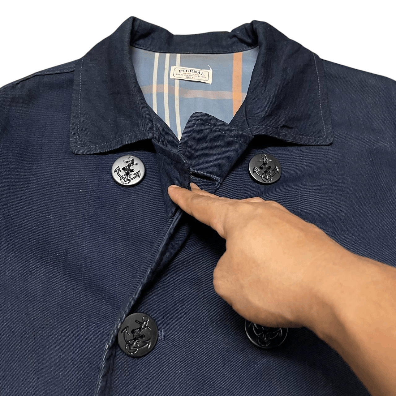 Eternal Vintage Eternal Indigo Coat Jacket Made in Japan Size US M / EU 48-50 / 2 - 5 Thumbnail