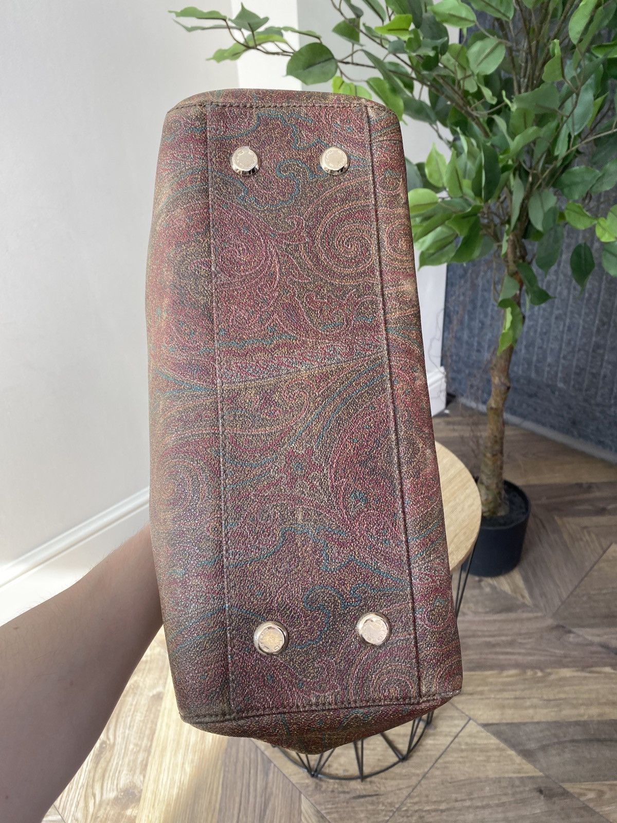 Etro Vintage Etro Paisley Handbag Size ONE SIZE - 10 Thumbnail