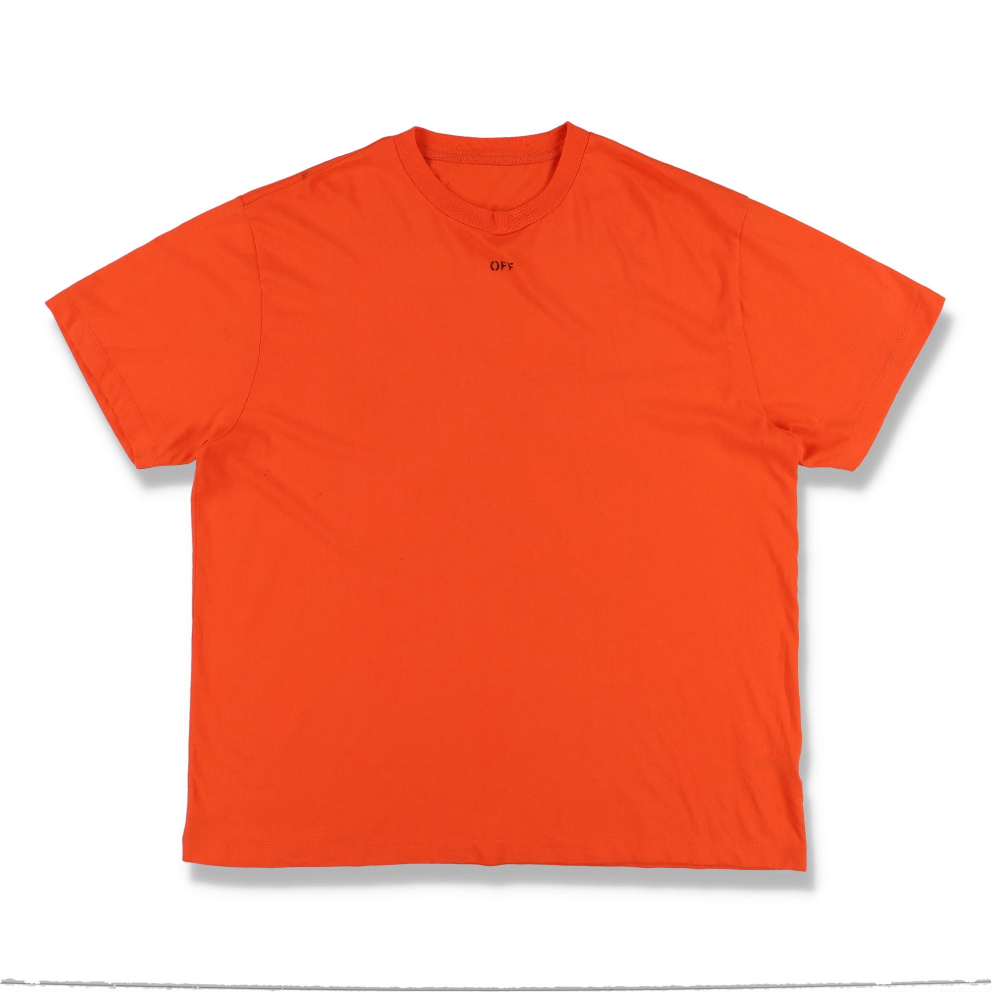 Off-White Orange Stencil Arrows Oversized T-Shirt Size US M / EU 48-50 / 2 - 4 Thumbnail