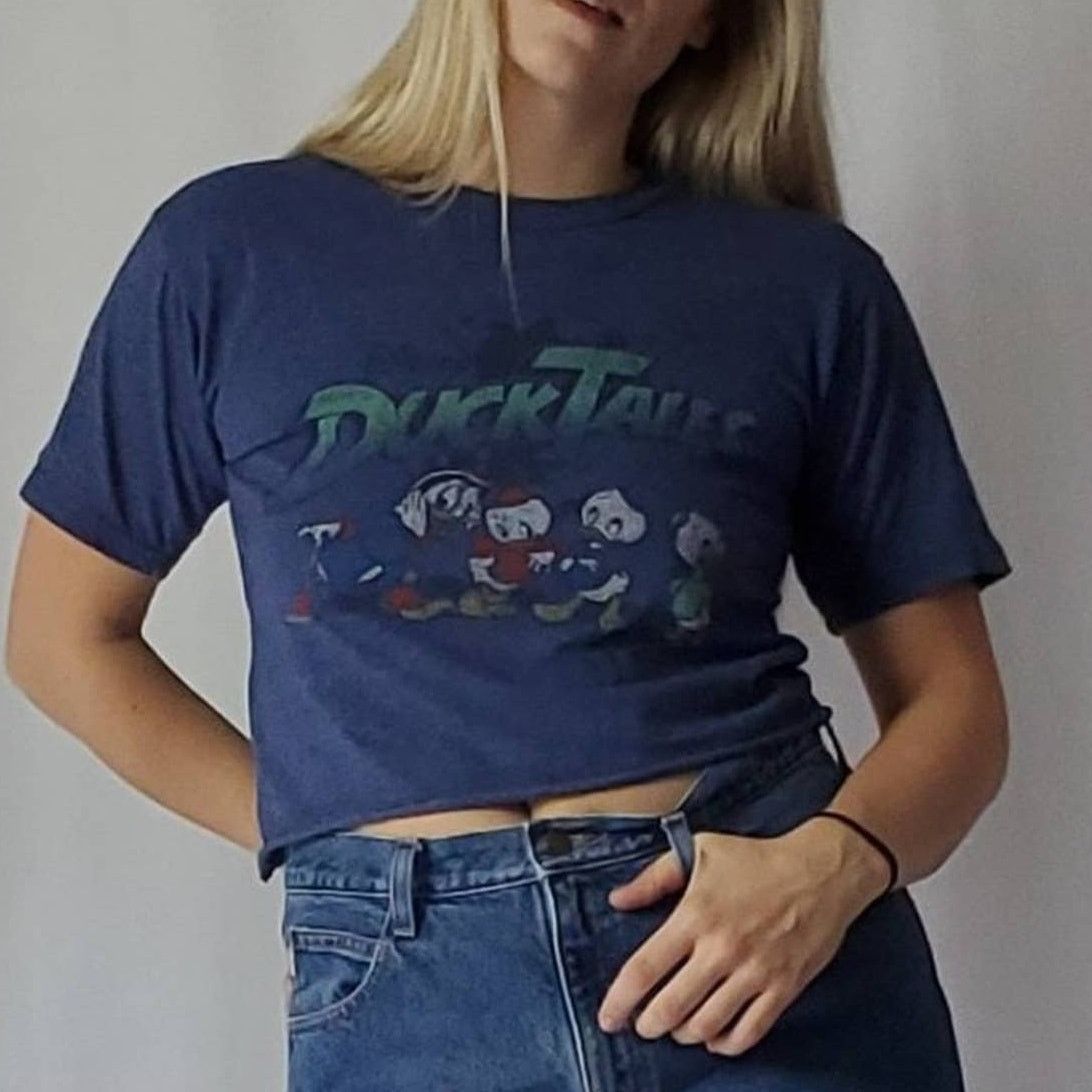 Disney Vintage Disney Ducktales Crop Tee - S Size S / US 4 / IT 40 - 4 Thumbnail