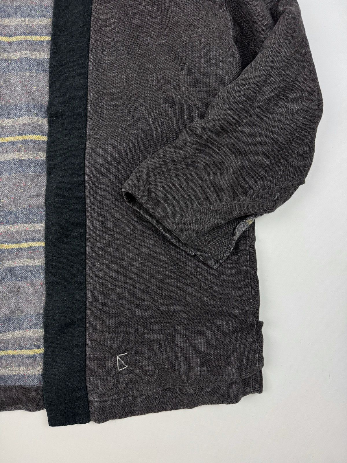 Soulive Soulive Harvesty Haori Kimono Linen Jacket Size US M / EU 48-50 / 2 - 5 Thumbnail