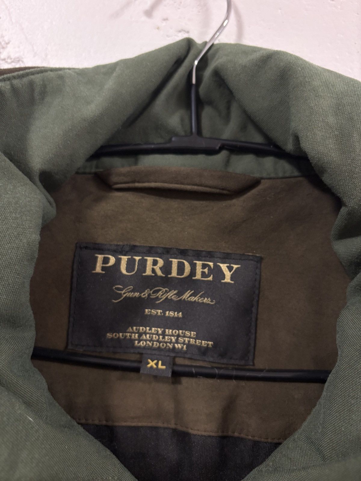 James Purdey & Sons Snipe Shell Hooded Shooting Coat Green
