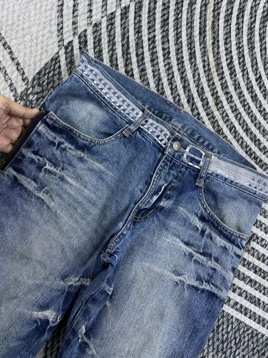 PPFM Vintage PPFM Curve Distressed Denim Pants Size US 32 / EU 48 - 11 Thumbnail