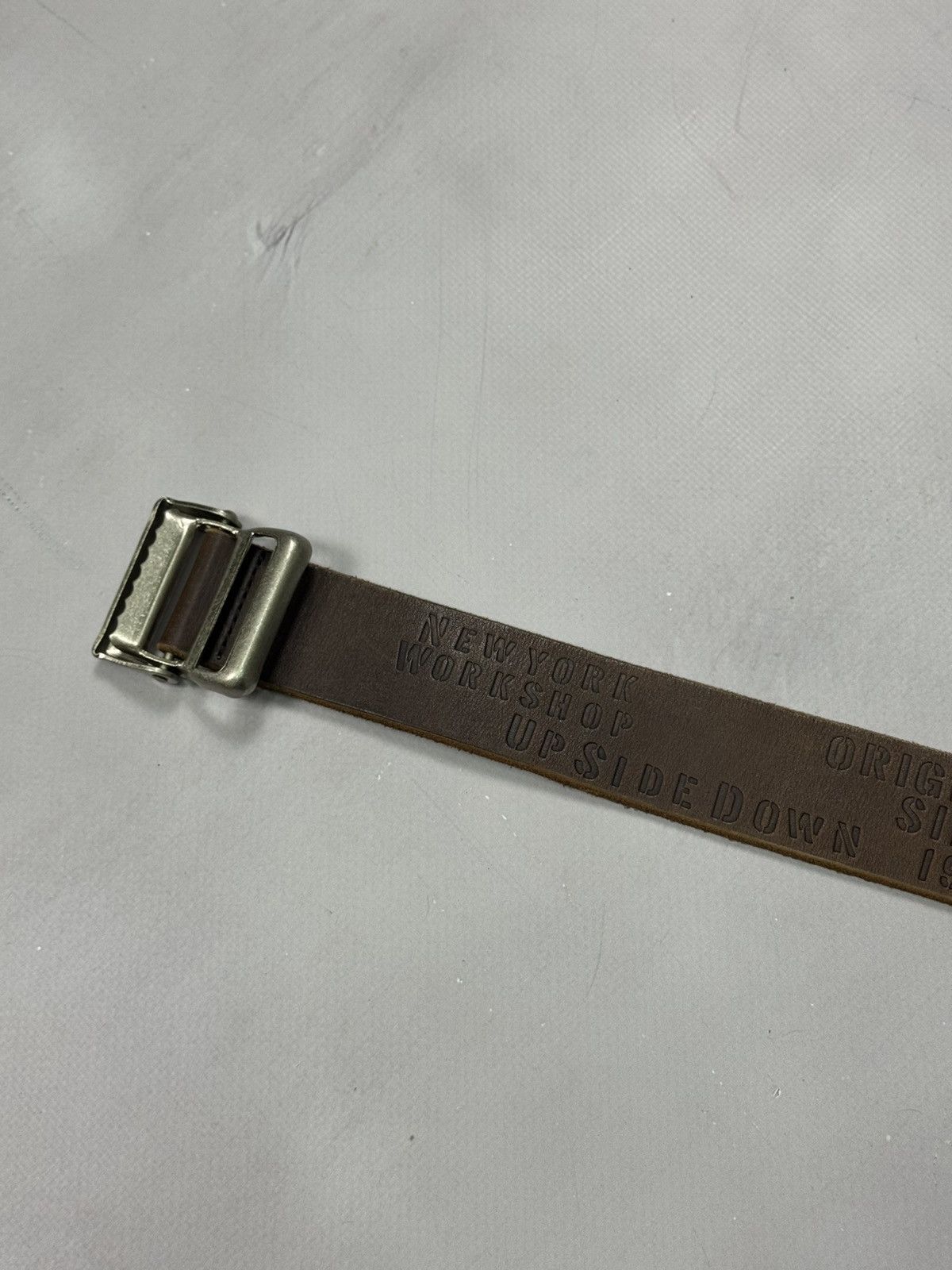 Hysteric Glamour Hysteric Glamour Engraved Leather Belt(28-33) Size ONE SIZE - 2 Thumbnail