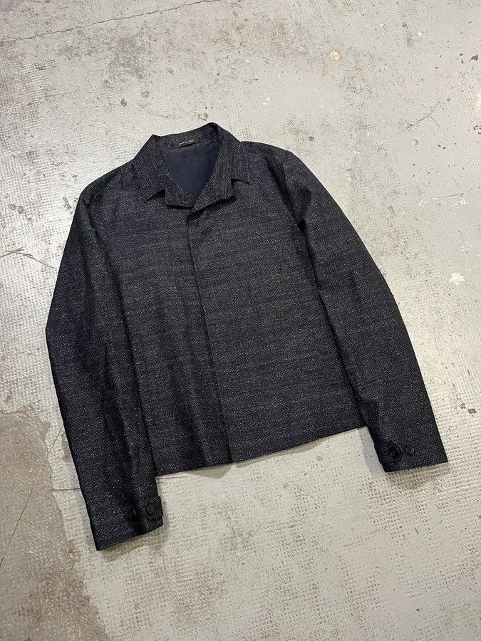 Emporio Armani AW2015 Emporio Armani Wool Navy Jacket Size US M / EU 48-50 / 2 - 4 Thumbnail