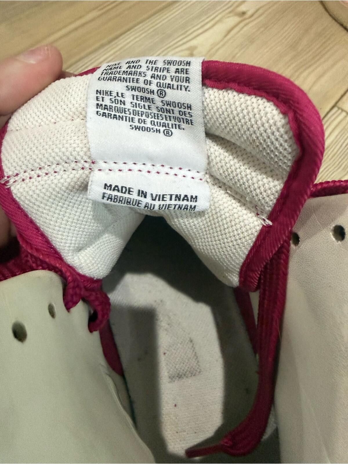 Nike Nike High-Top Sneakers in Pink and White Size US 10 / IT 40 - 2 Thumbnail