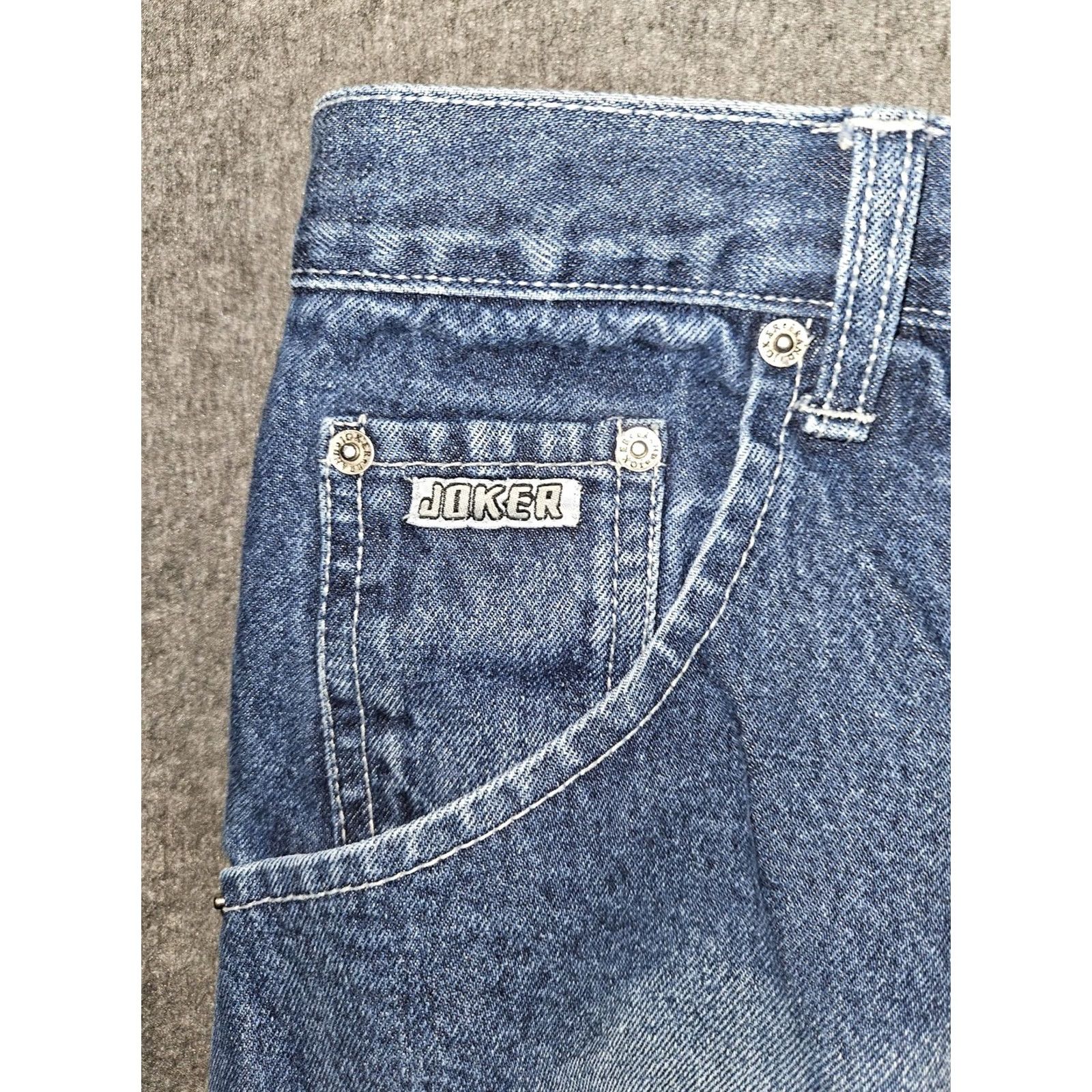 Vintage VINTAGE Joker Bermuda Shorts Mens 38 Blue Denim Baggy Hip Hop Relaxed Size US 38 / EU 54 - 7 Thumbnail