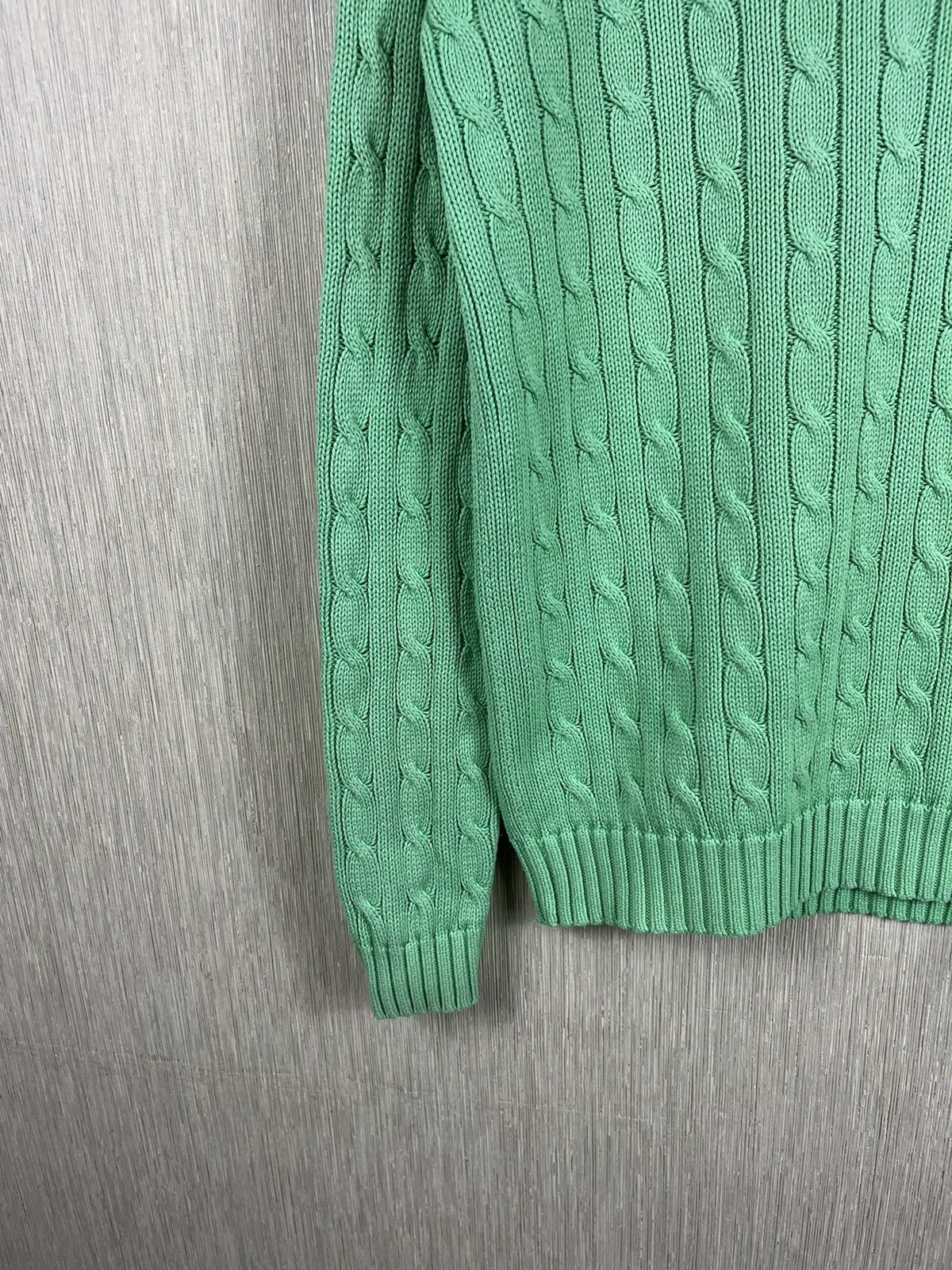 Ralph Lauren × Ralph Lauren Sport × Vintage Vintage Ralph Lauren Sport cable knit braid sweater knitted Size M / US 6-8 / IT 42-44 - 7 Thumbnail