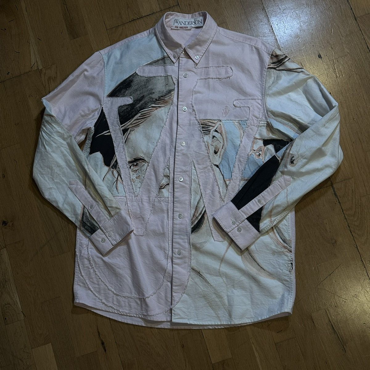 JW Anderson Printed JWA Logo Appliqué Shirt Size US M / EU 48-50 / 2 - 2 Thumbnail